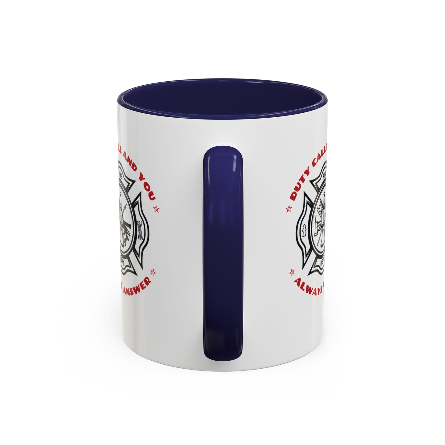 Firefighter Accent Coffee Mug – Duty calls, and you always answer