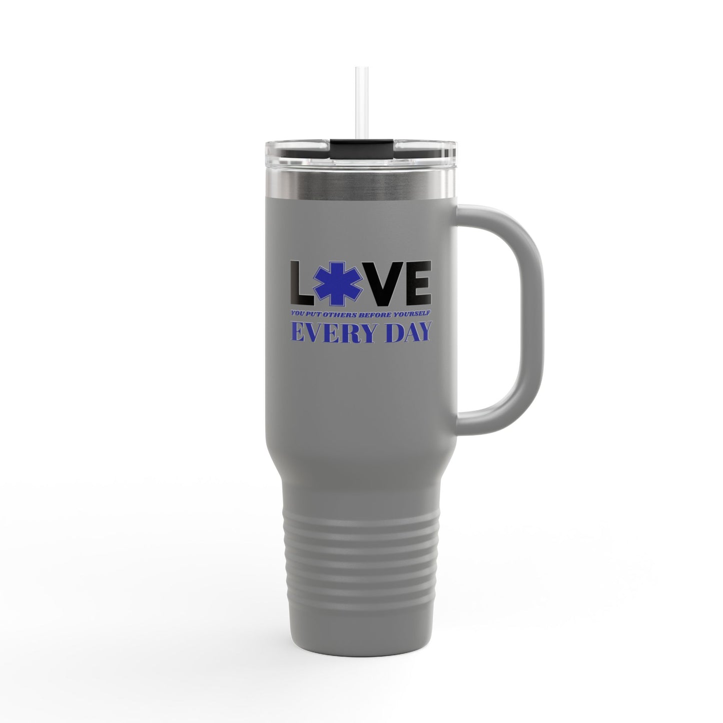 EMS Insulated Travel Mug, 40oz - You put others before yourself every day