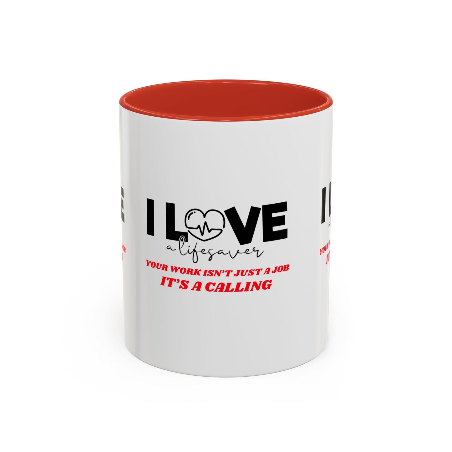 EMS Accent Coffee Mug – Your work isn’t just a job, it’s a calling