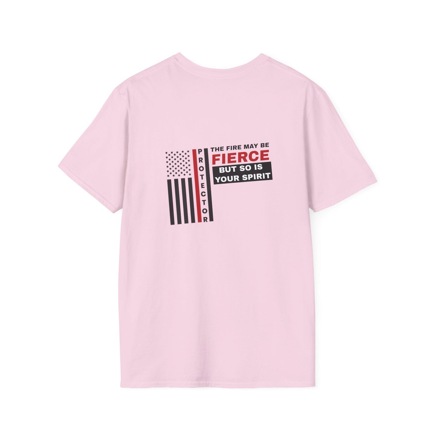 Firefighter Softstyle T-Shirt – The fire may be fierce, but so is your spirit