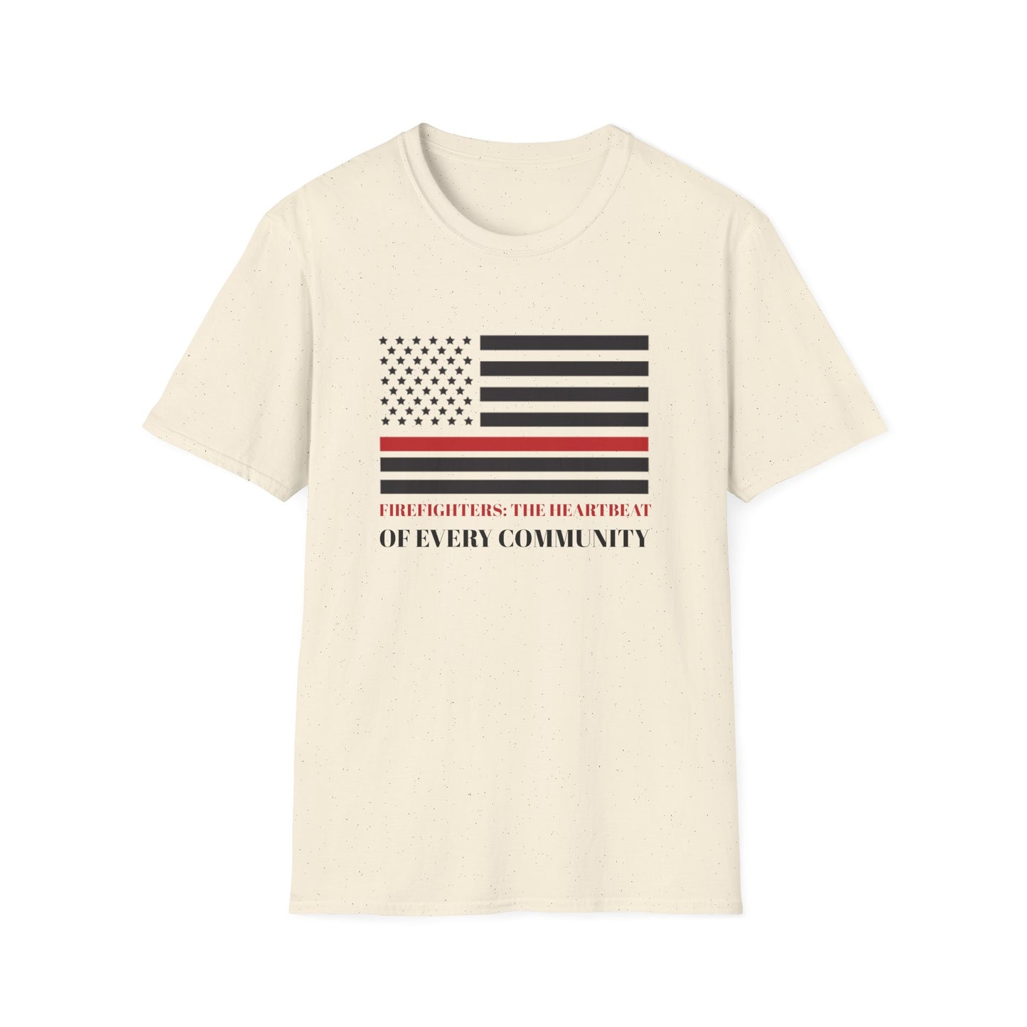 Firefighter Softstyle T-Shirt – Firefighters: The heartbeat of every community