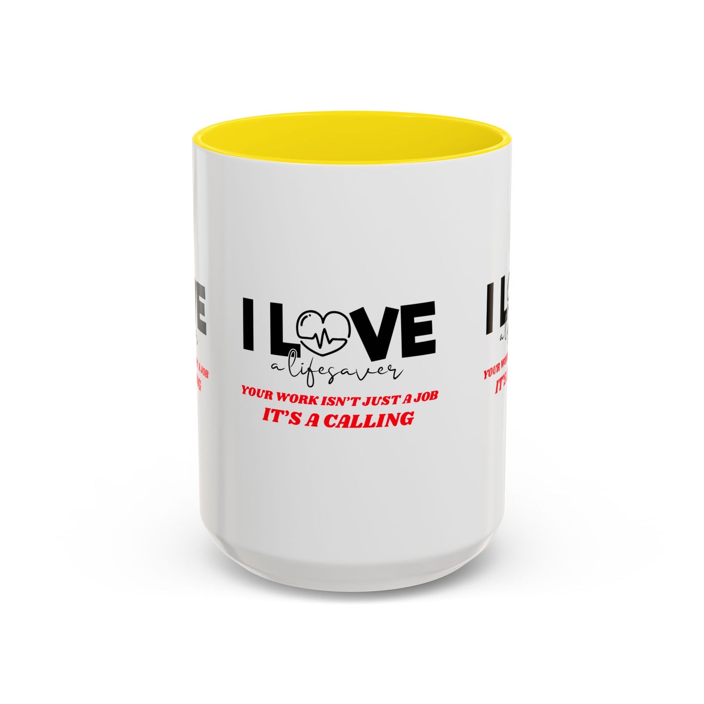 EMS Accent Coffee Mug – Your work isn’t just a job, it’s a calling