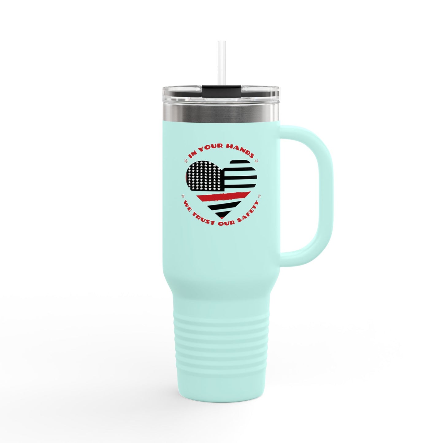 Firefighter Insulated Travel Mug, 40oz – In your hands, we trust our safety