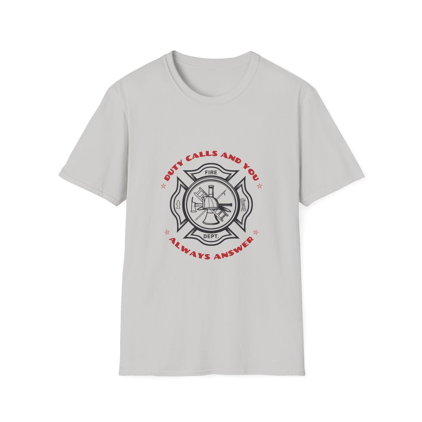Firefighter Softstyle T-Shirt – Duty calls, and you always answer