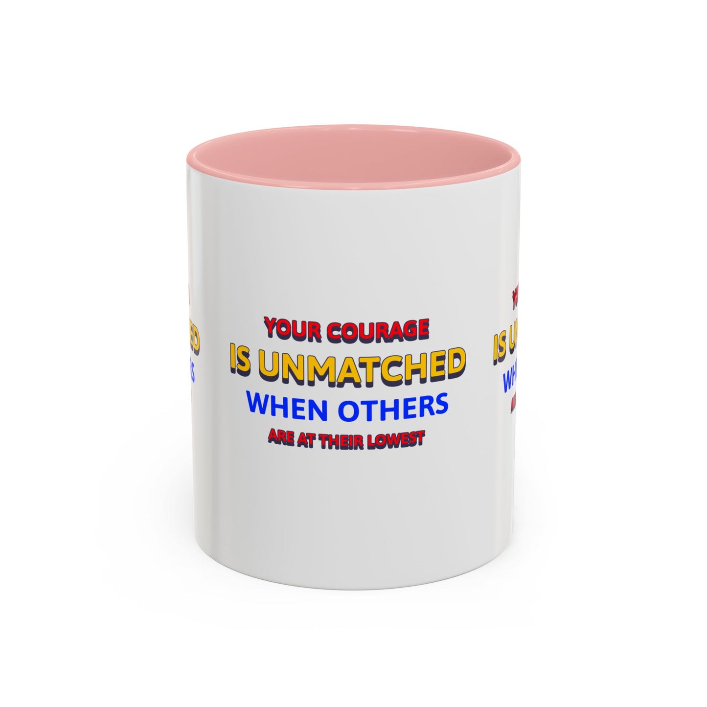 EMS Accent Coffee Mug – Your courage is unmatched when others are at their lowest