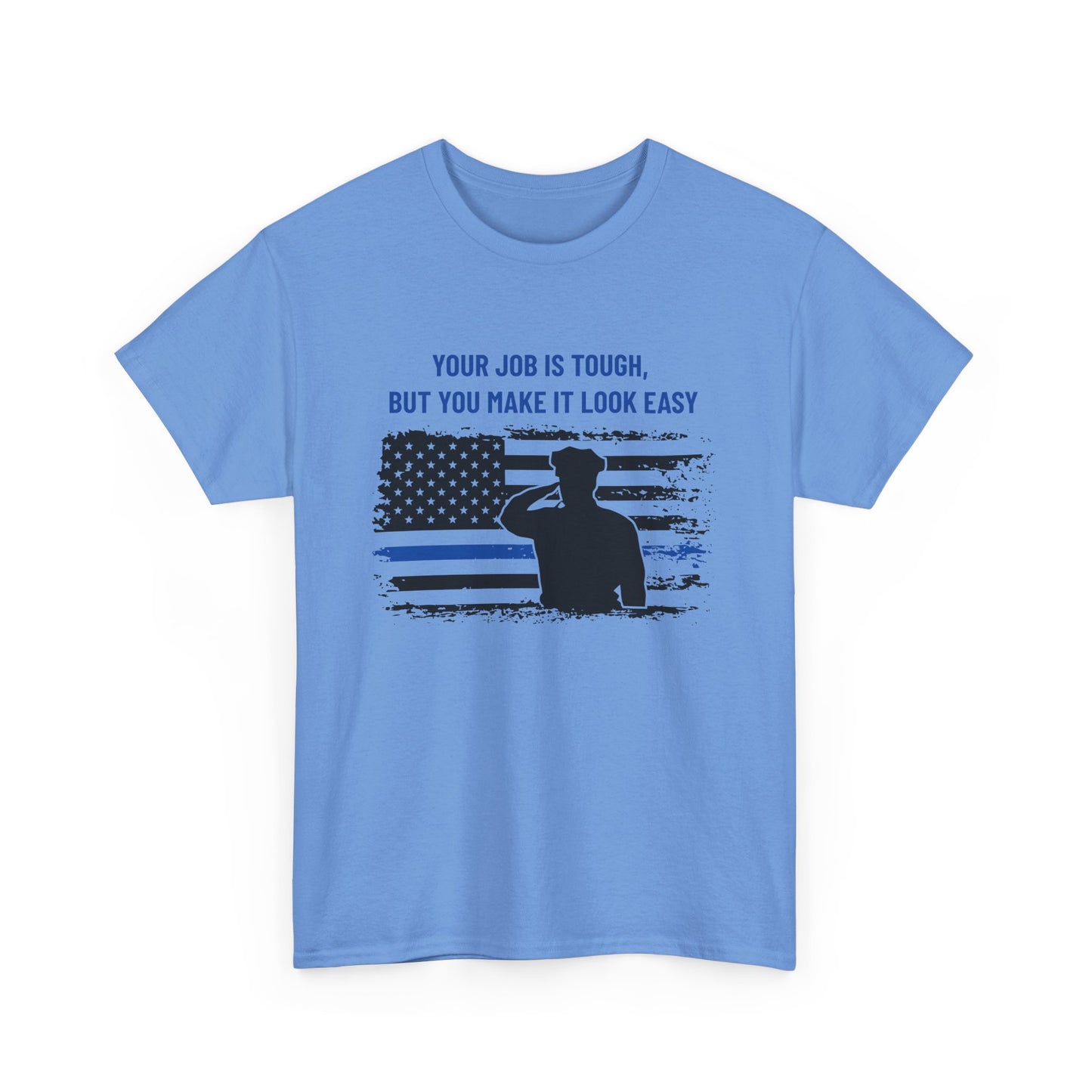 Police Heavy Cotton Tee – Your job is tough, but you make it look easy