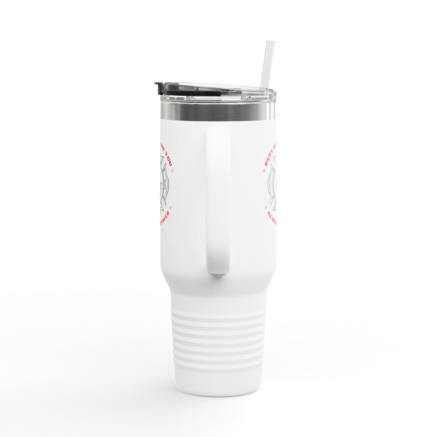 Firefighter Insulated Travel Mug, 40oz – Duty calls, and you always answer