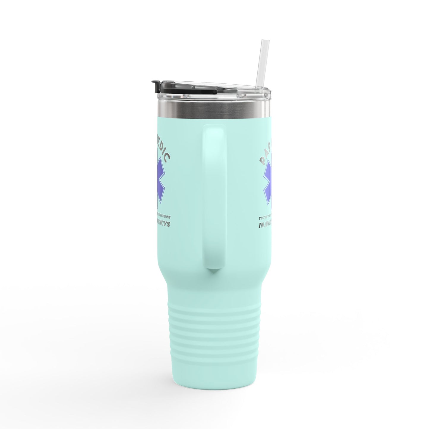 EMS Insulated Travel Mug, 40oz - You’re the first line of defense in an emergency