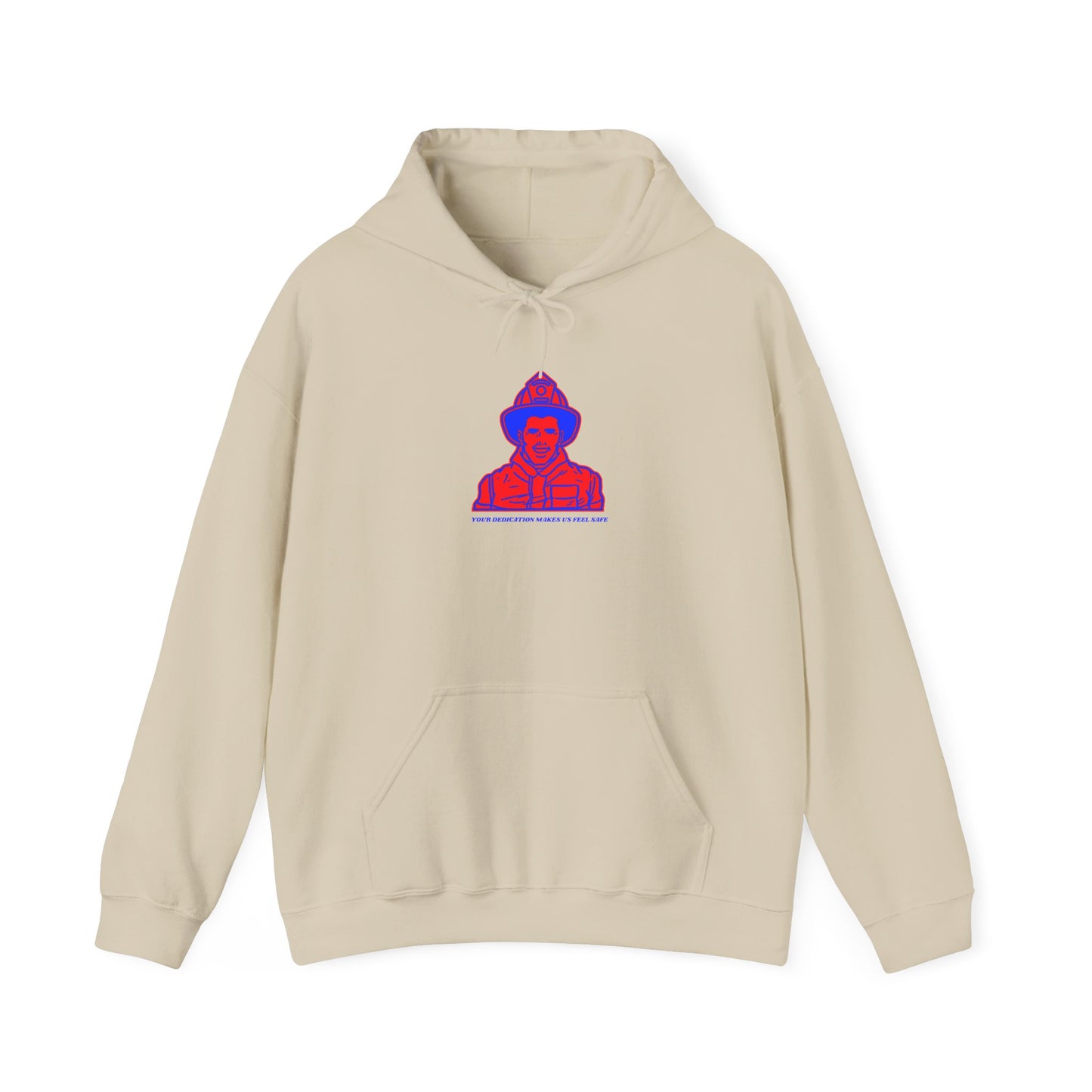 Firefighter Hooded Sweatshirt – Your dedication makes us feel safe
