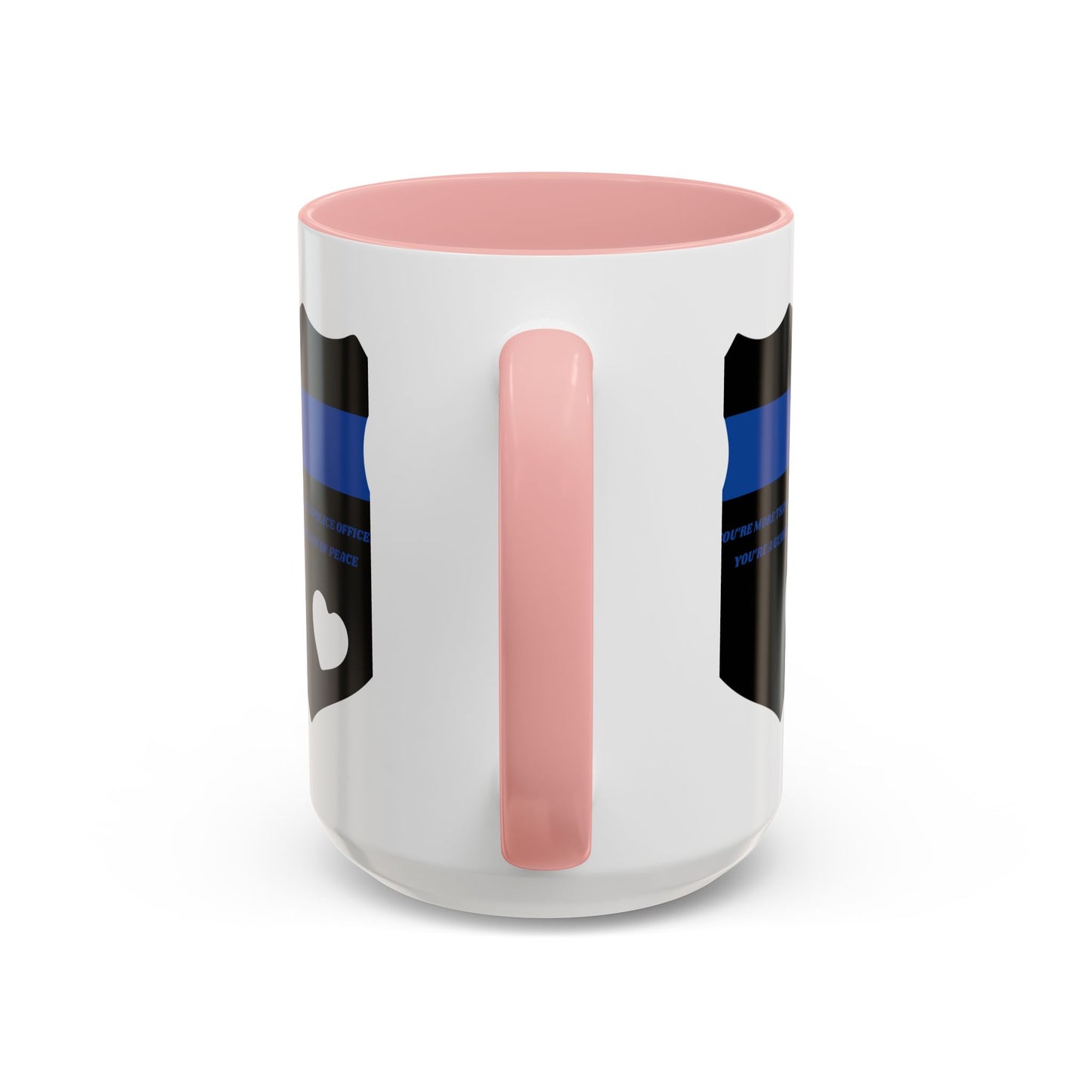 Police Accent Coffee Mug – You’re more than a police officer—you’re a guardian of peace