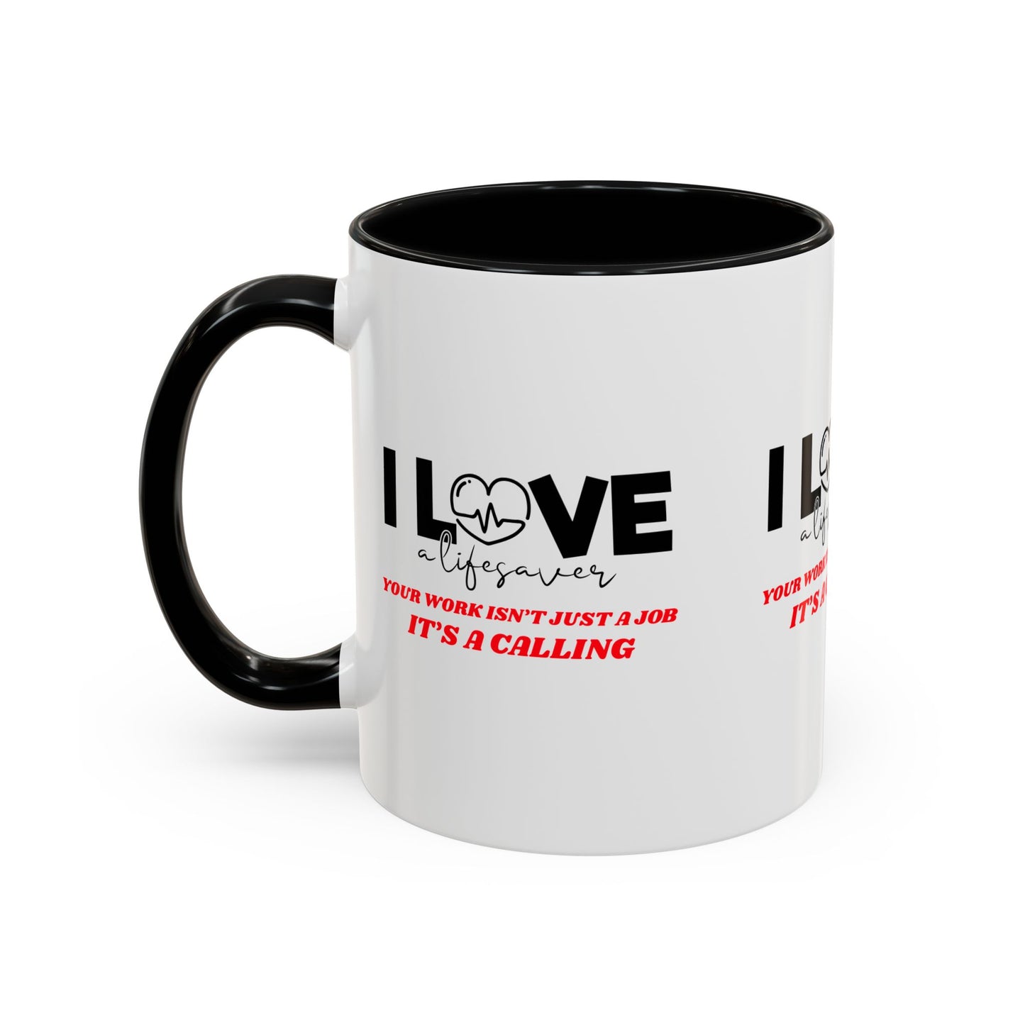 EMS Accent Coffee Mug – Your work isn’t just a job, it’s a calling