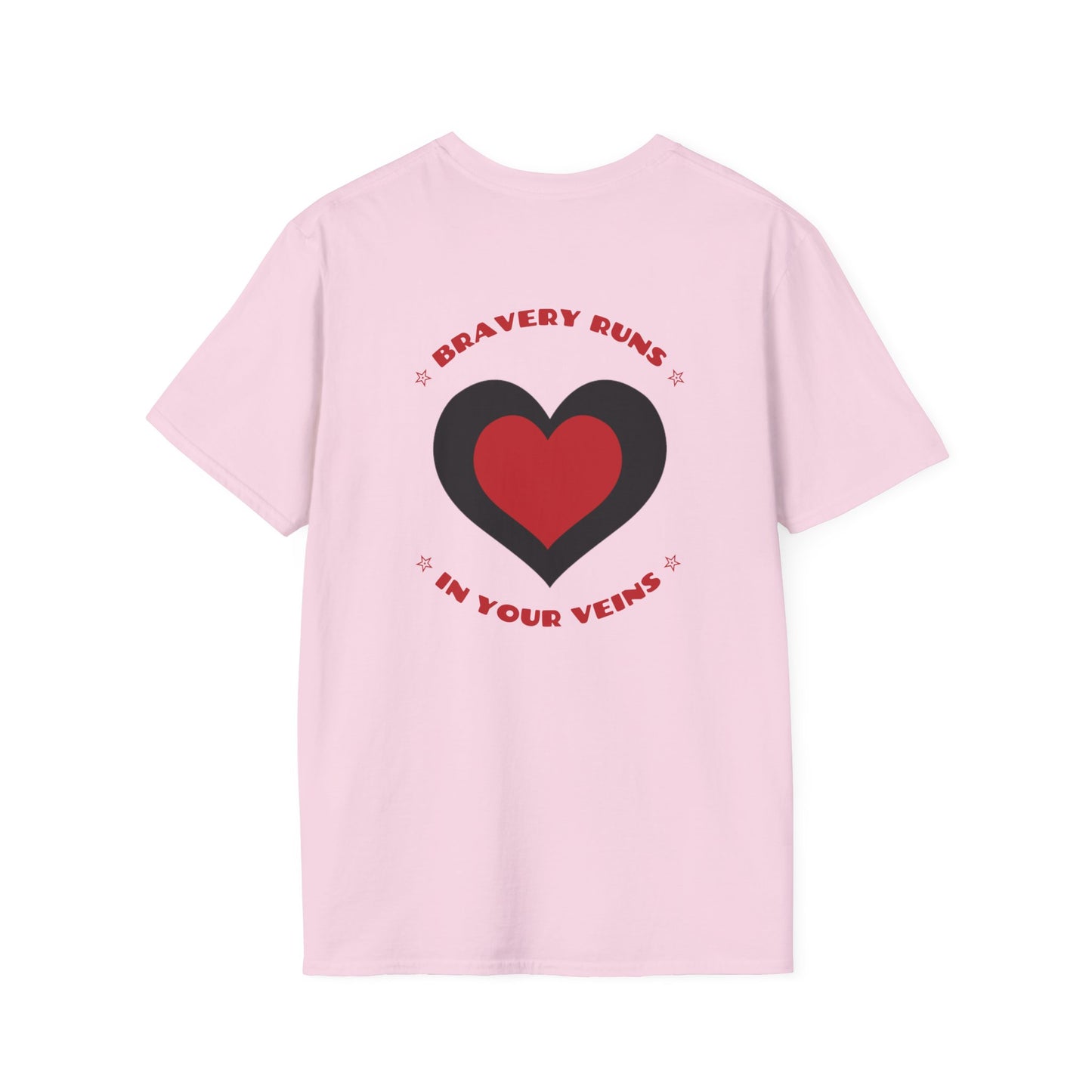 Firefighter Softstyle T-Shirt – Bravery runs in your veins