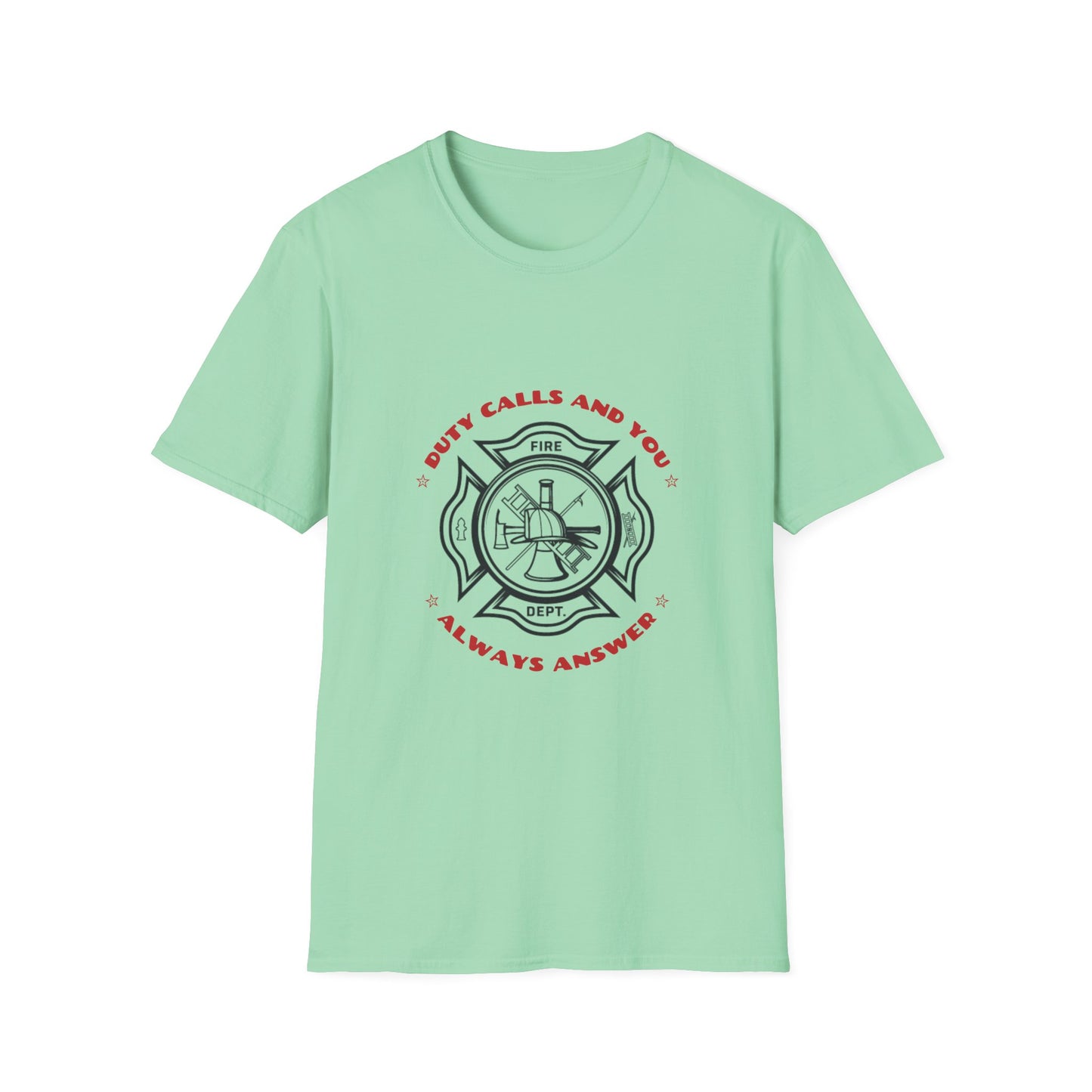 Firefighter Softstyle T-Shirt – Duty calls, and you always answer
