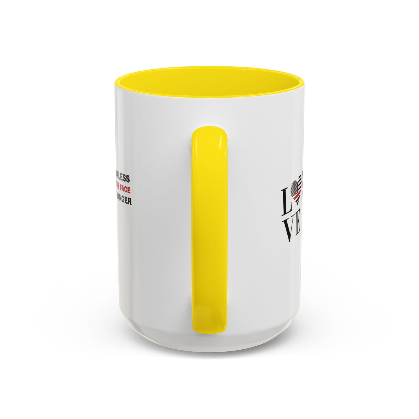 Firefighter Accent Coffee Mug – Fearless in the face of danger