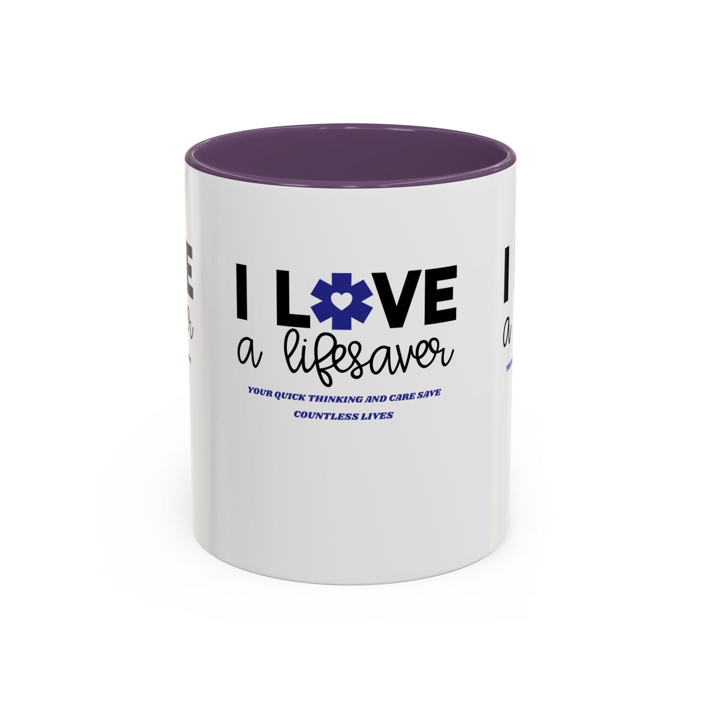 EMS Accent Coffee Mug – Your quick thinking and care save countless lives