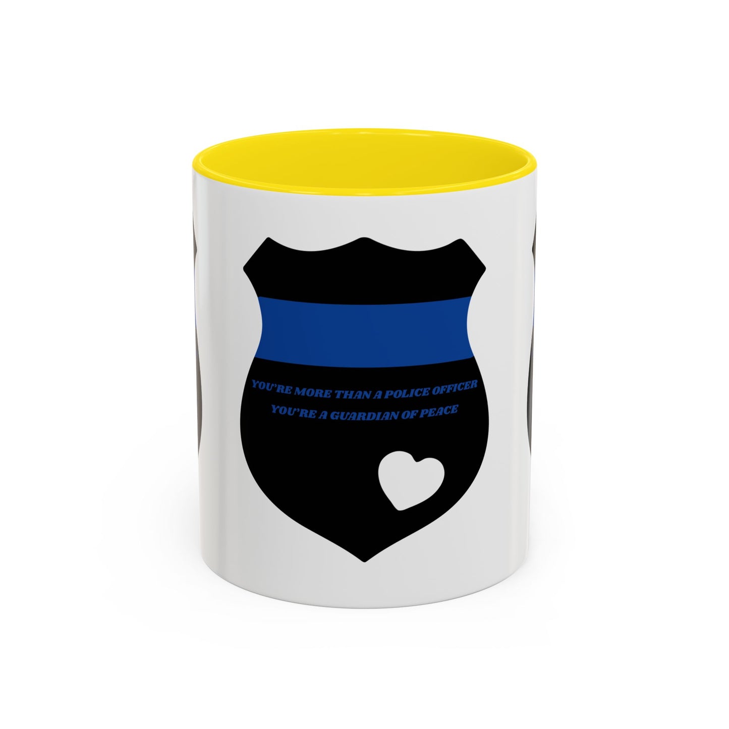 Police Accent Coffee Mug – You’re more than a police officer—you’re a guardian of peace