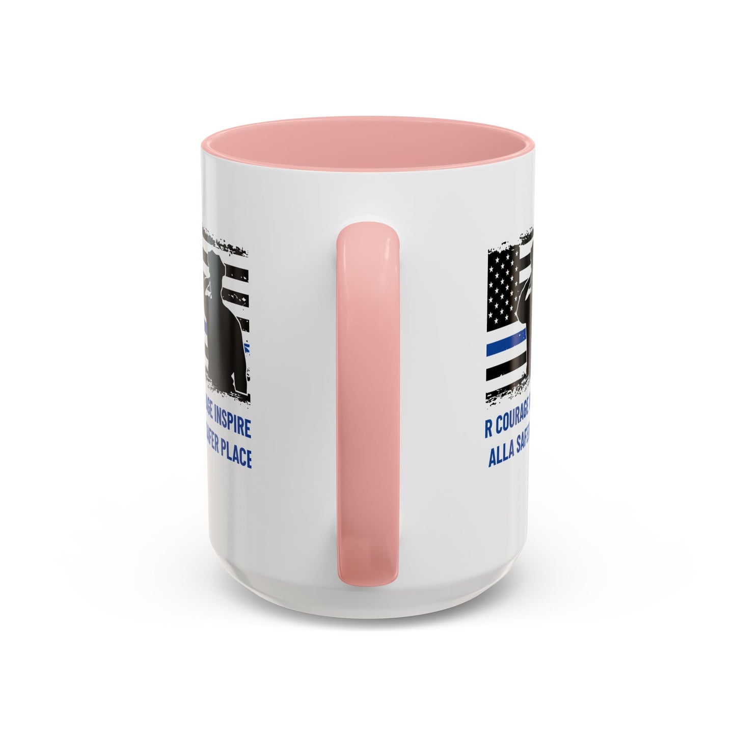 Police Accent Coffee Mug – Your courage inspires us all