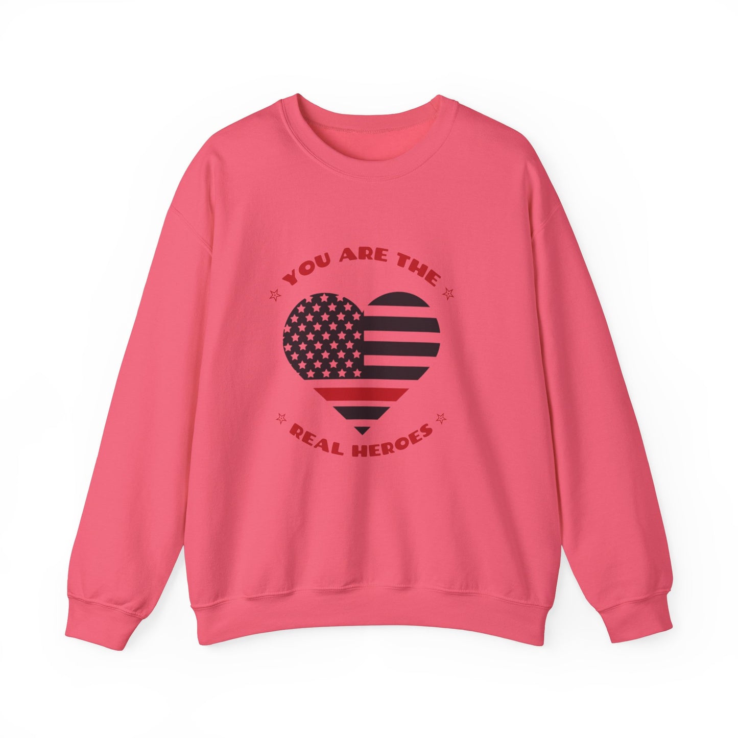 Firefighter Unisex Heavy Blend Crewneck Sweatshirt – You are the real heroes