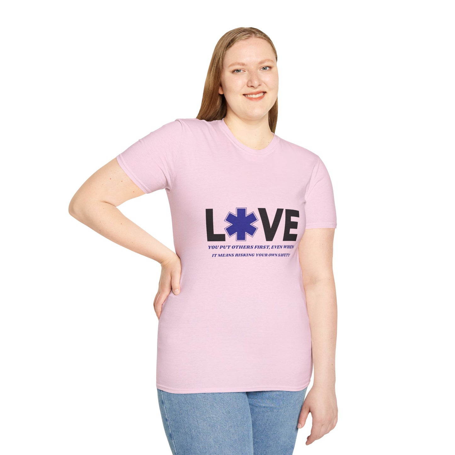 EMS Inspiration Softstyle T-Shirt – You put others first, even when it means risking your own safety