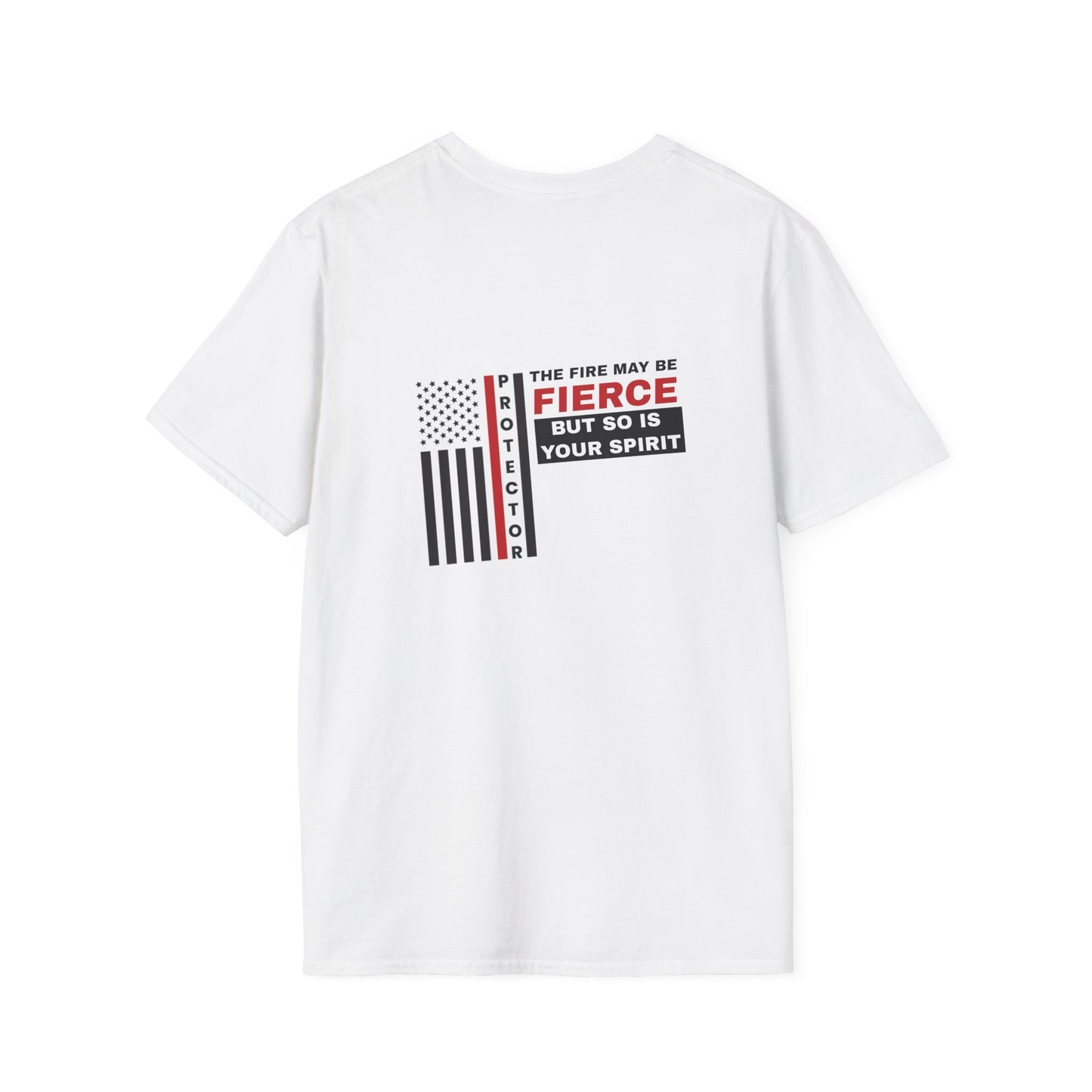 Firefighter Softstyle T-Shirt – The fire may be fierce, but so is your spirit