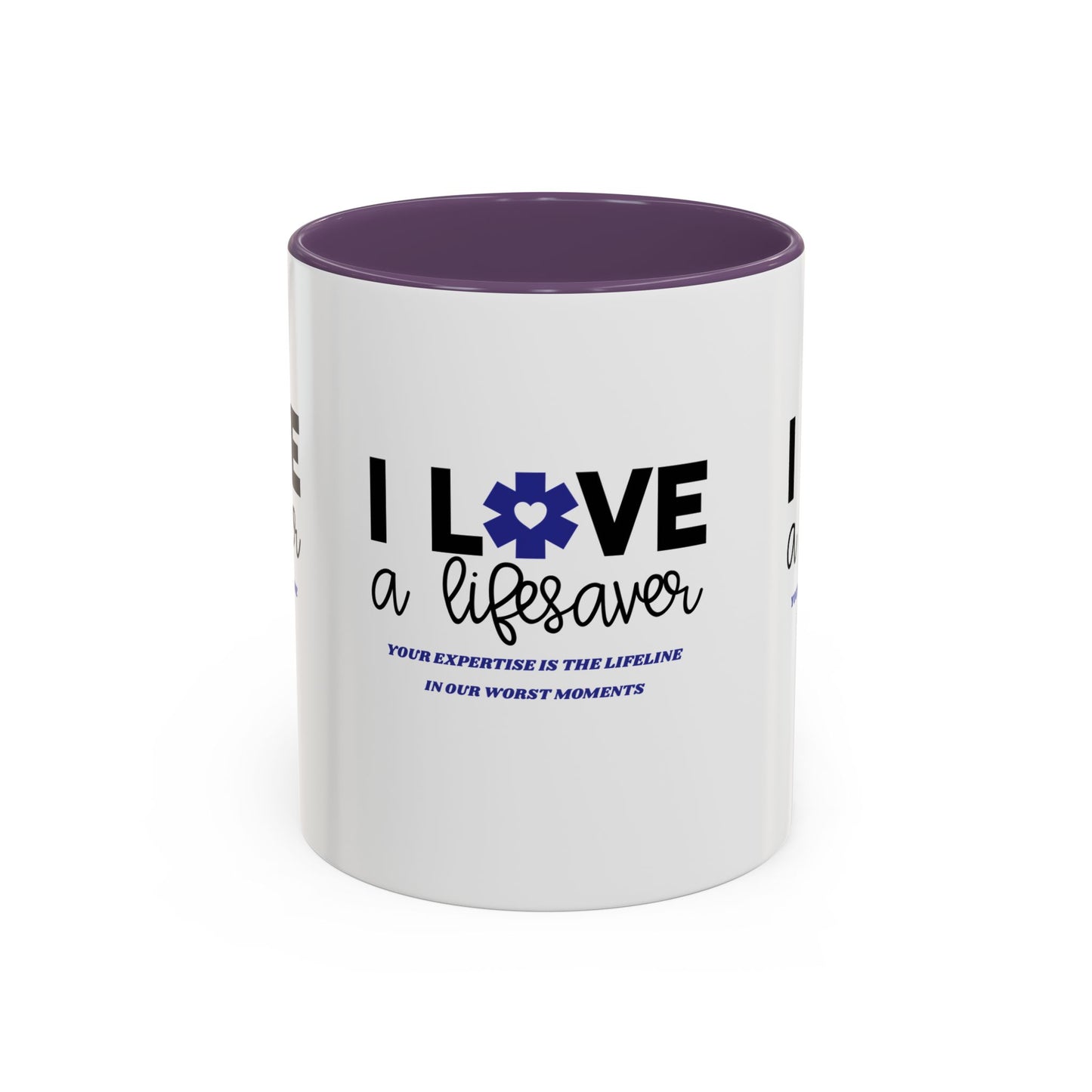 EMS Accent Coffee Mug – Your expertise is the lifeline in our worst moments