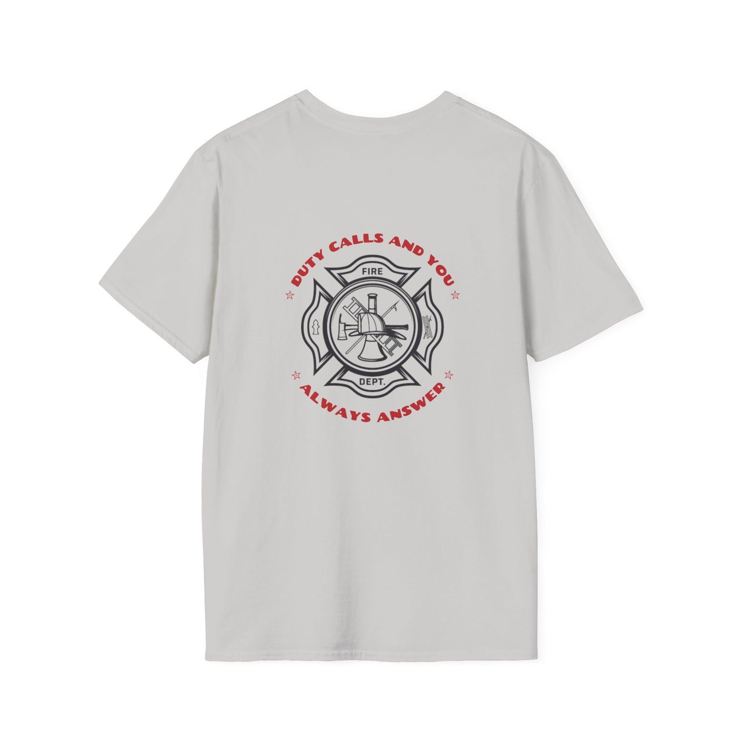 Firefighter Softstyle T-Shirt – Duty calls, and you always answer