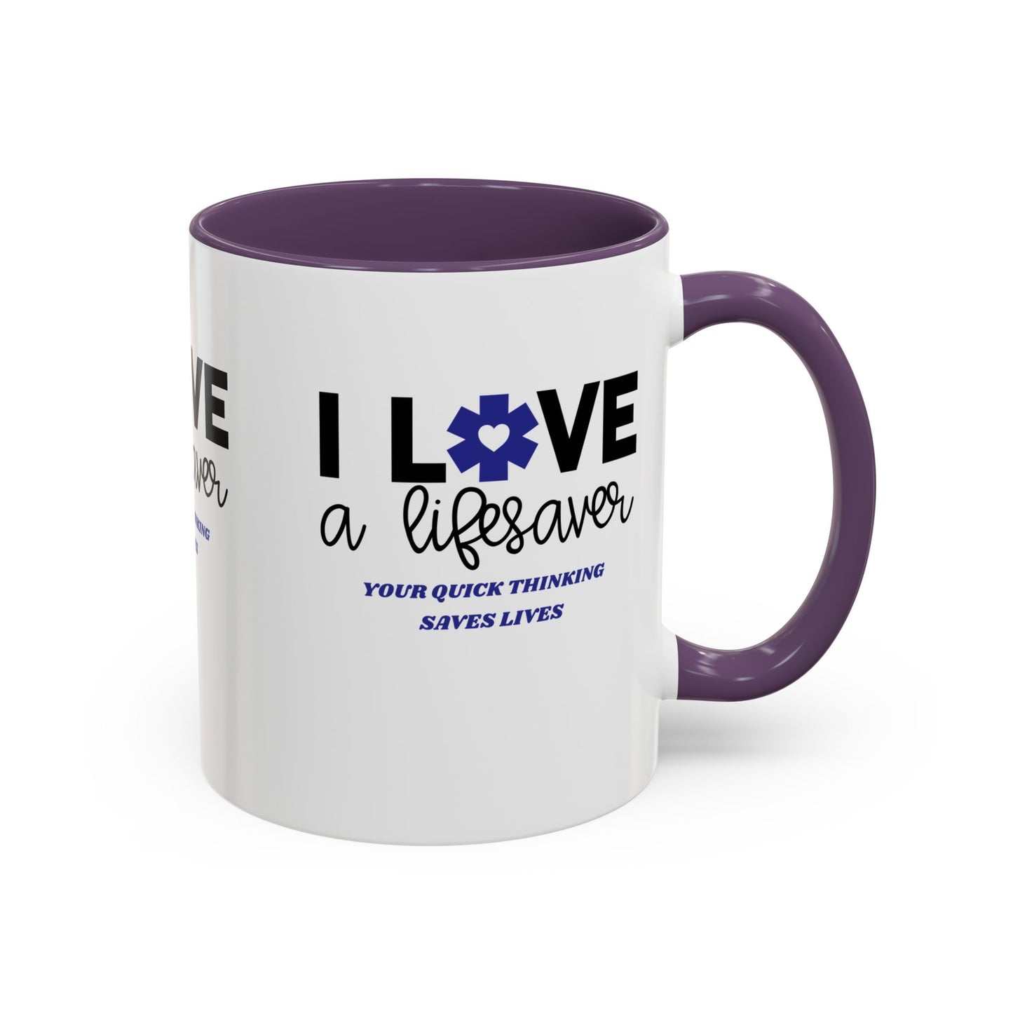EMS Accent Coffee Mug – Your quick thinking saves lives