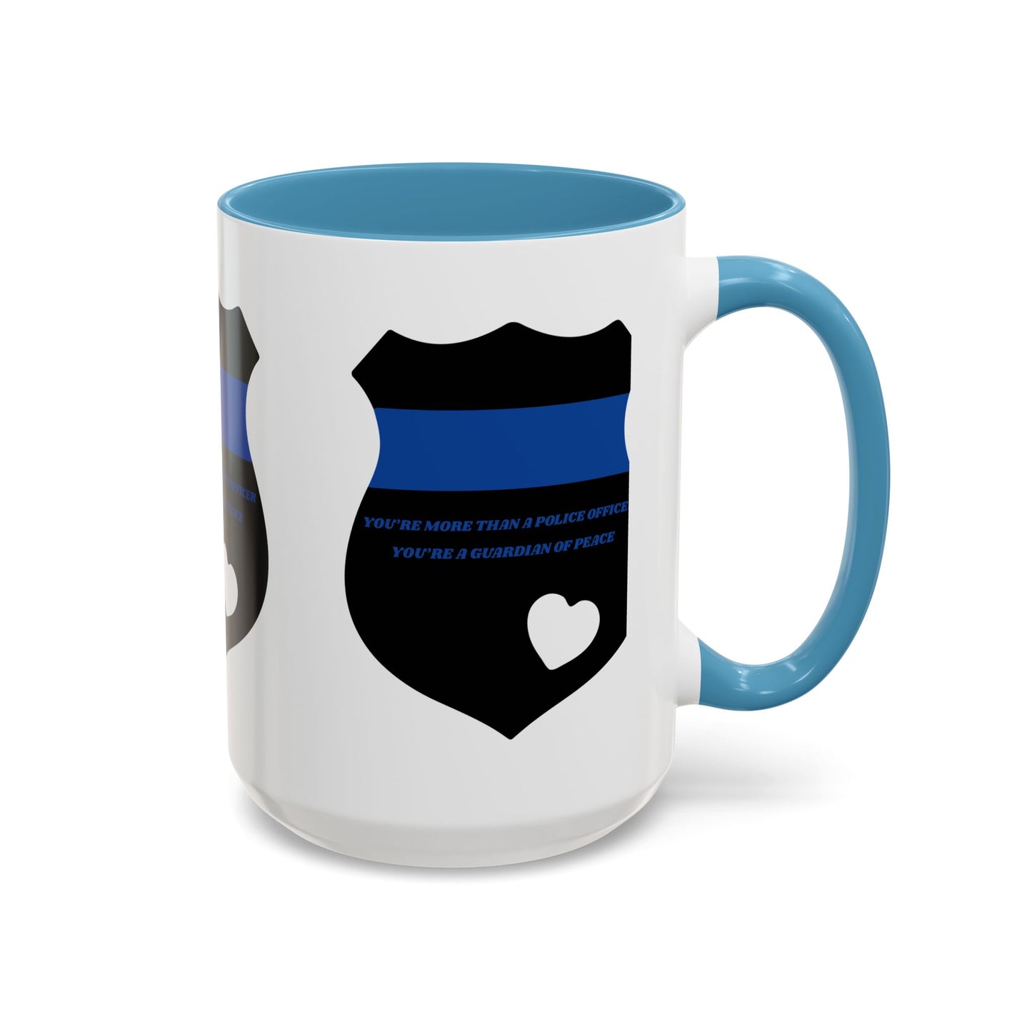 Police Accent Coffee Mug – You’re more than a police officer—you’re a guardian of peace