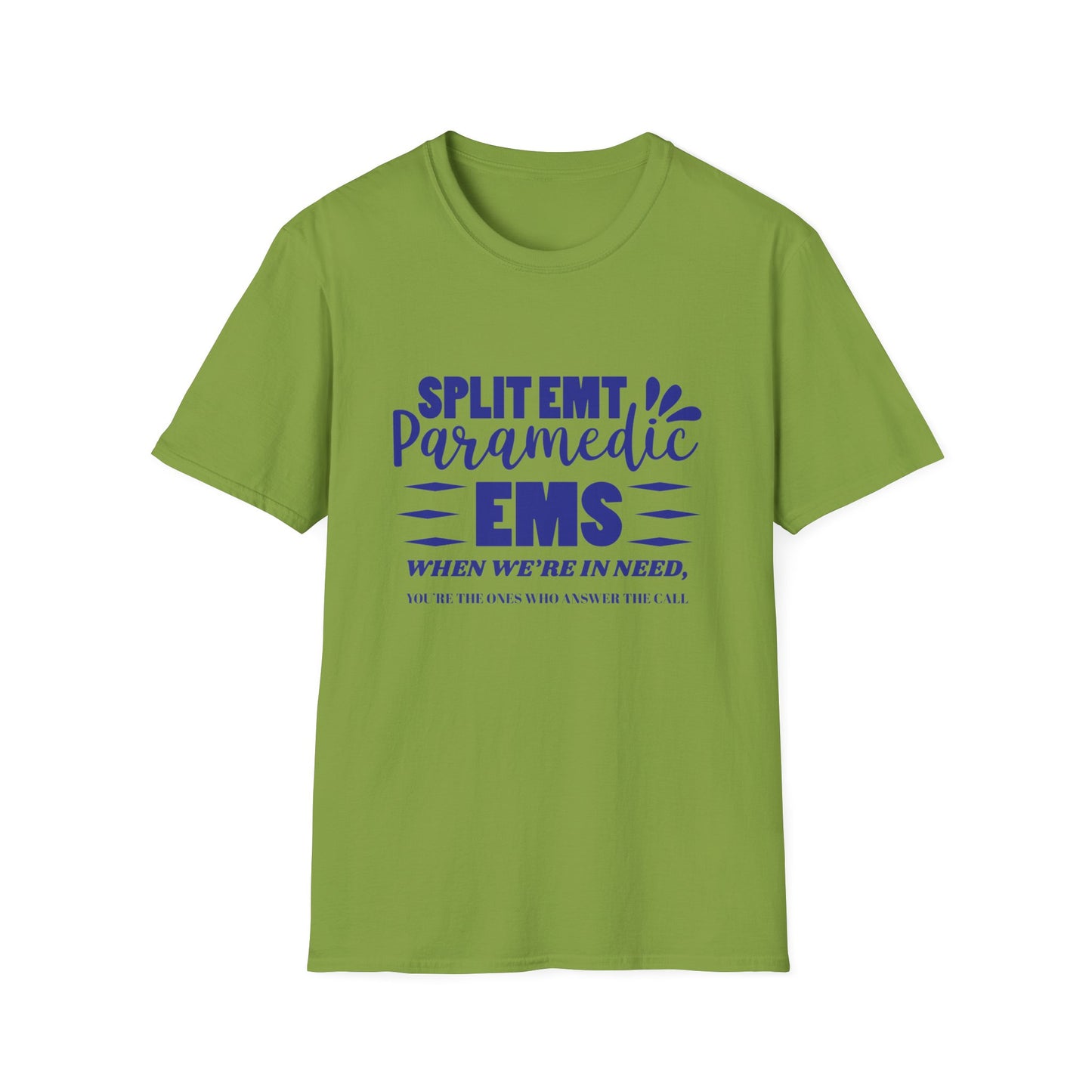 EMS Inspiration Softstyle T-Shirt – When we’re in need, you’re the ones who answer the call