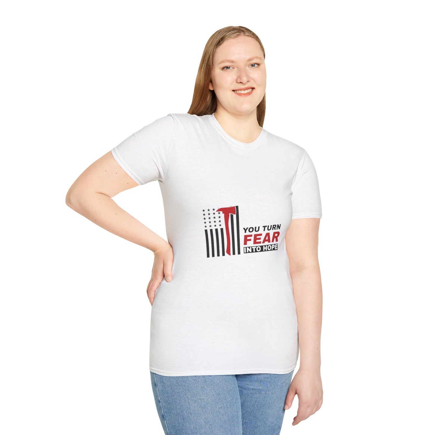 Firefighter Softstyle T-Shirt – You turn fear into hope