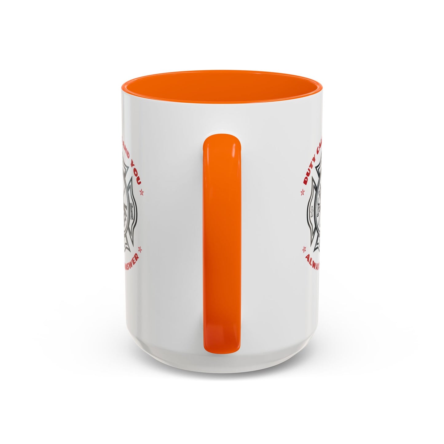 Firefighter Accent Coffee Mug – Duty calls, and you always answer