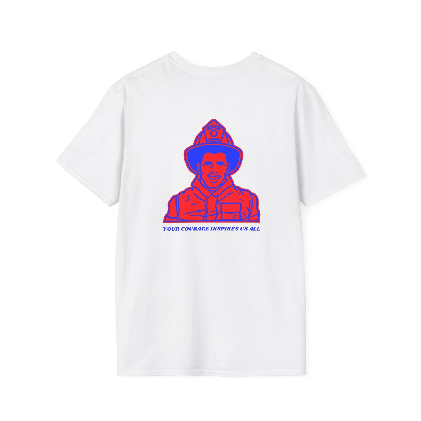 Firefighter Softstyle T-Shirt – Your courage inspires us all