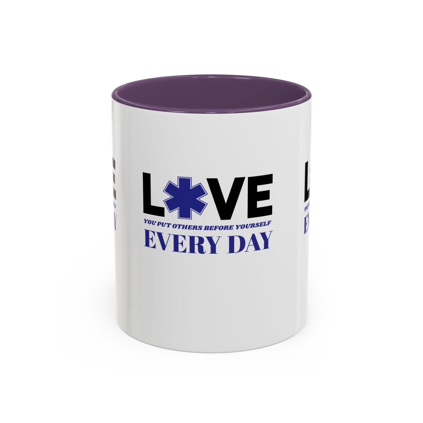 EMS Accent Coffee Mug – You put others before yourself every day