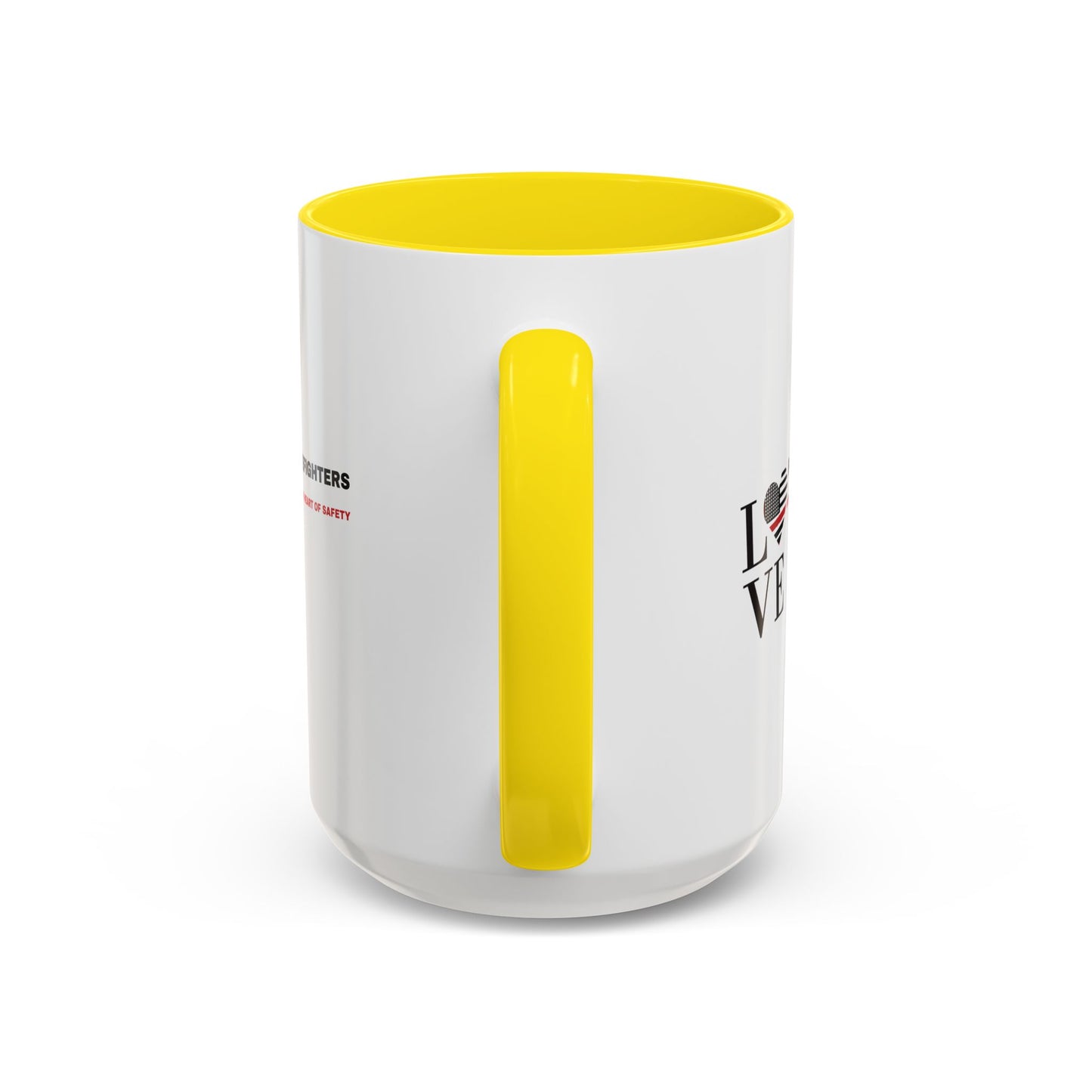 Firefighter Accent Coffee Mug – Firefighters are the heart of safety