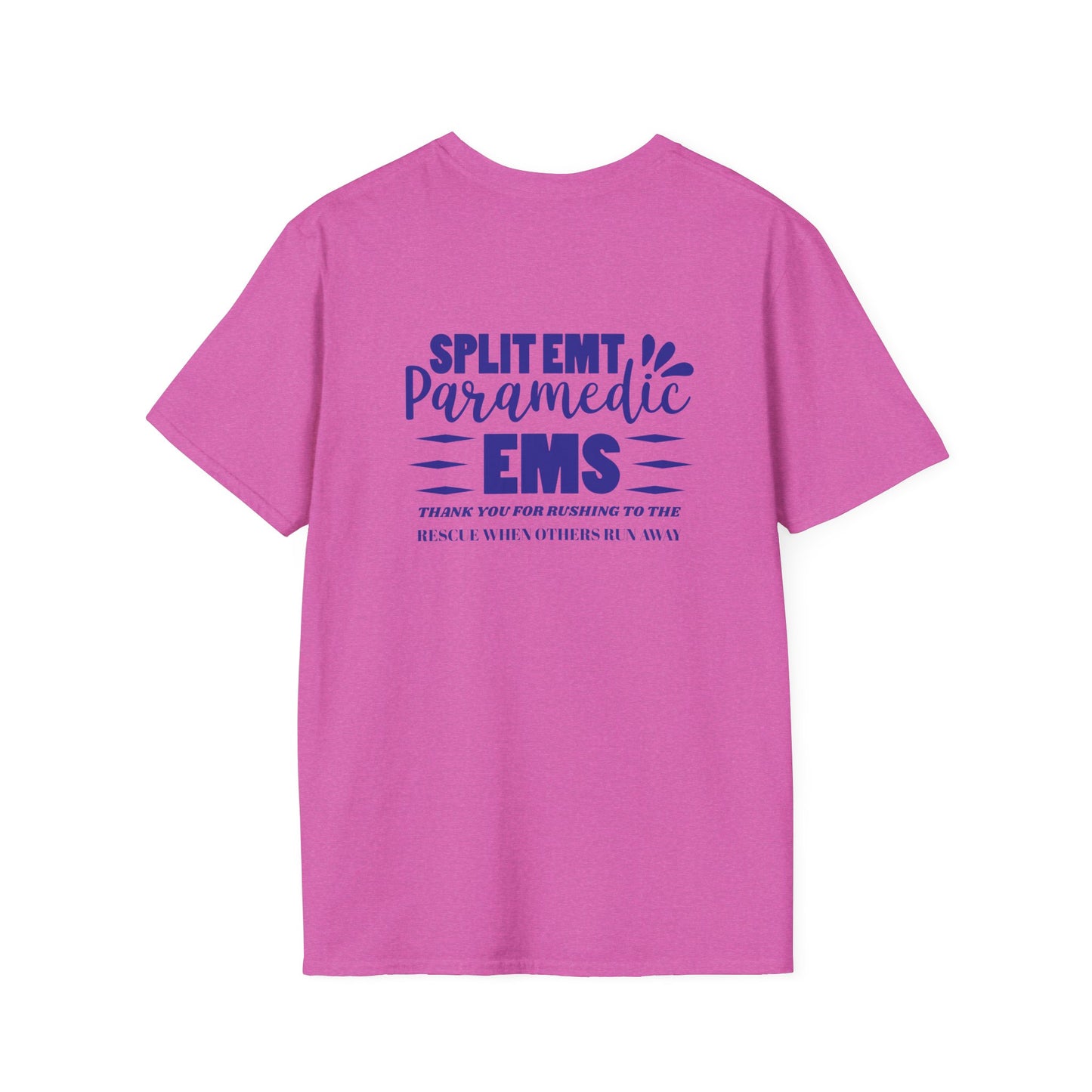 EMS Inspiration Softstyle T-Shirt – Thank you for rushing to the rescue when others run away
