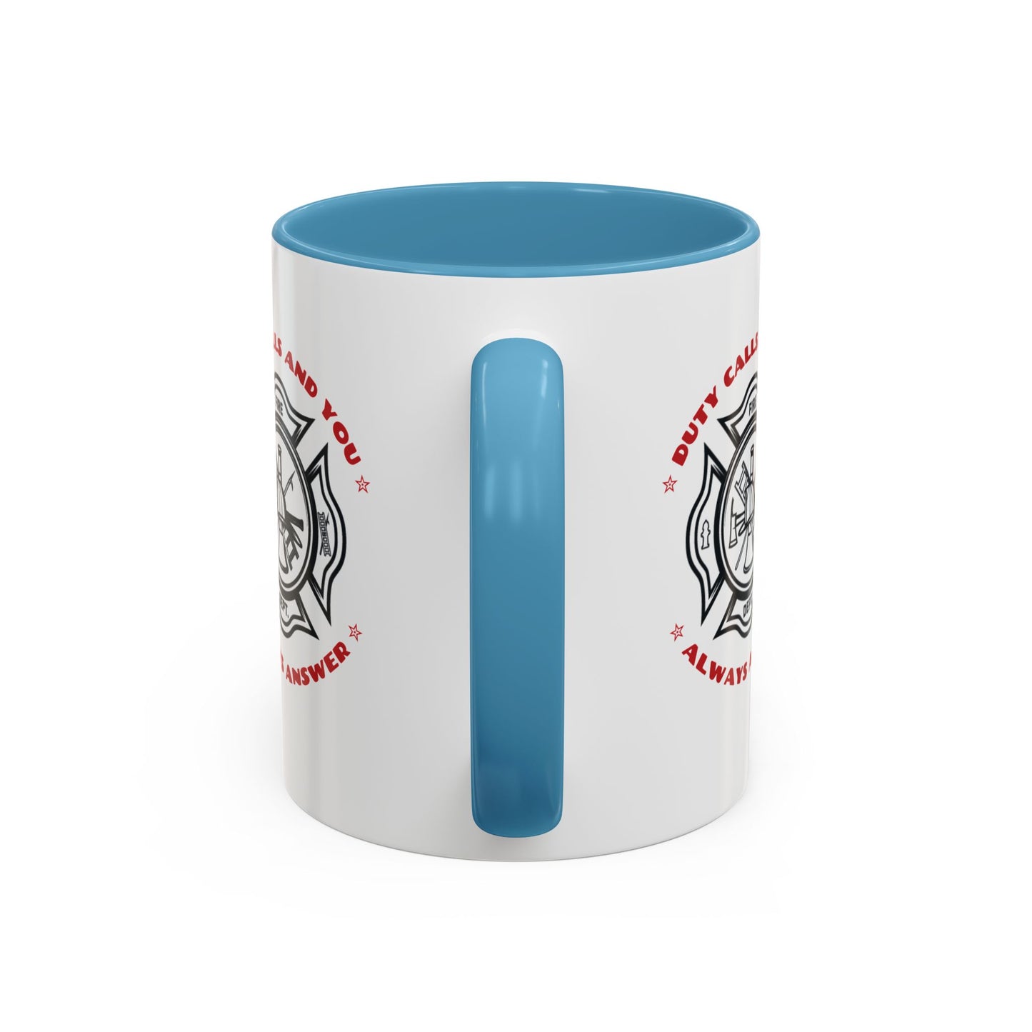 Firefighter Accent Coffee Mug – Duty calls, and you always answer