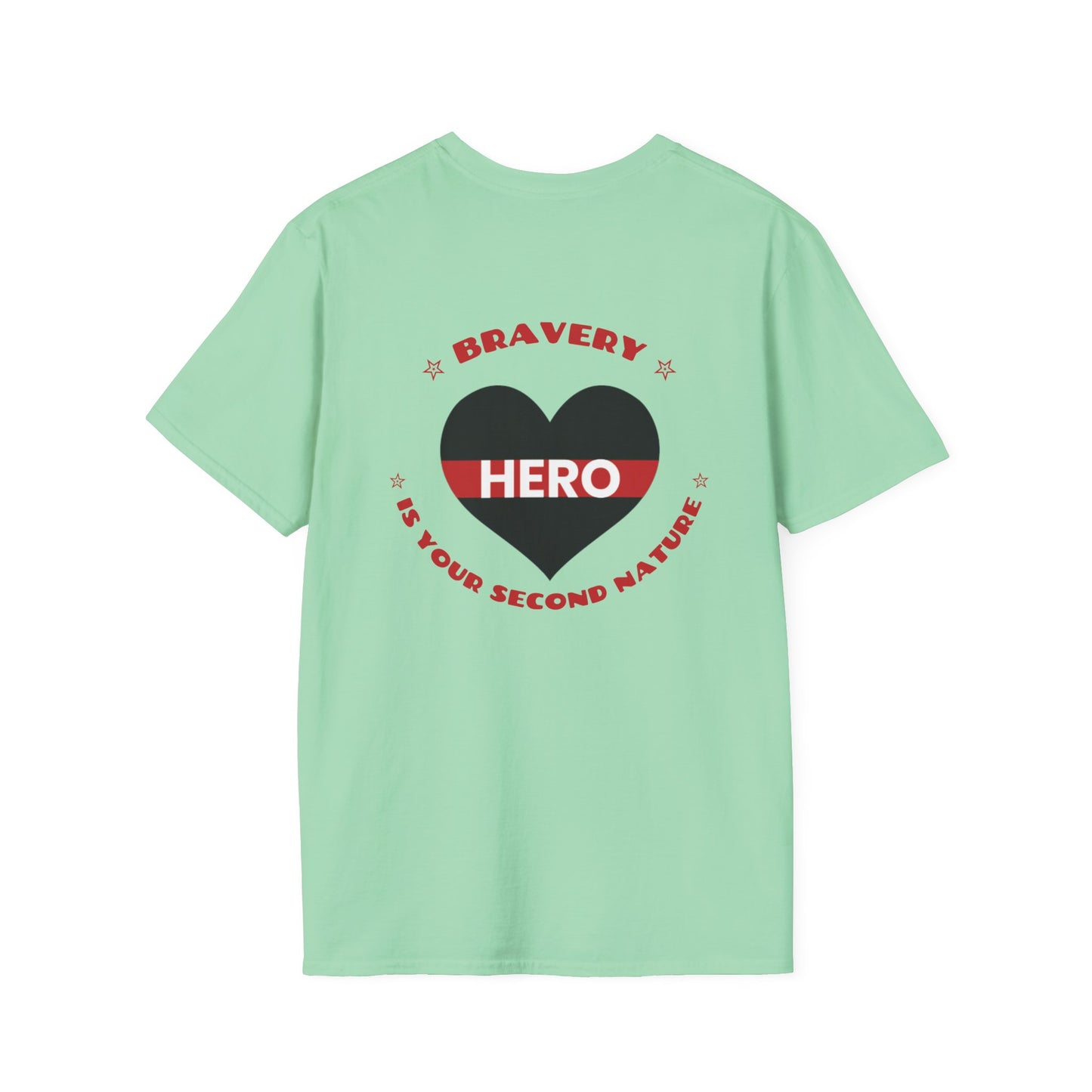 Firefighter Softstyle T-Shirt – Bravery is your second nature