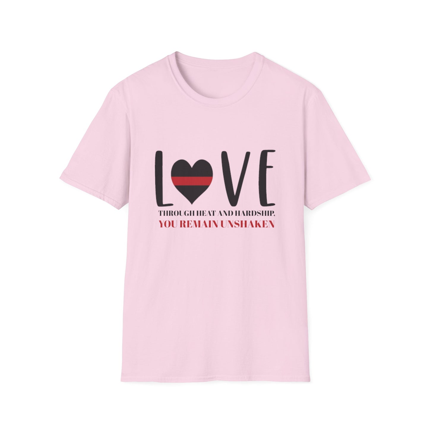 Firefighter Softstyle T-Shirt – Through heat and hardship, you remain unshaken