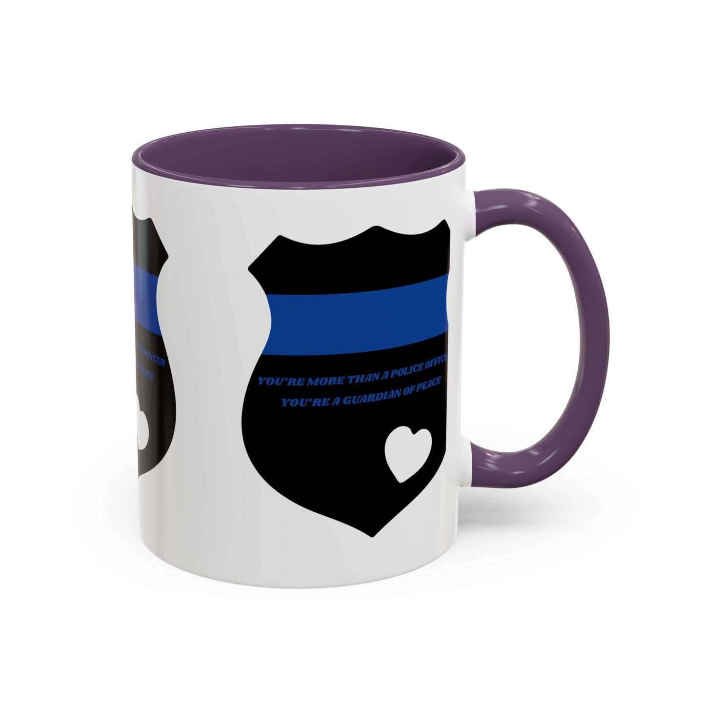Police Accent Coffee Mug – You’re more than a police officer—you’re a guardian of peace