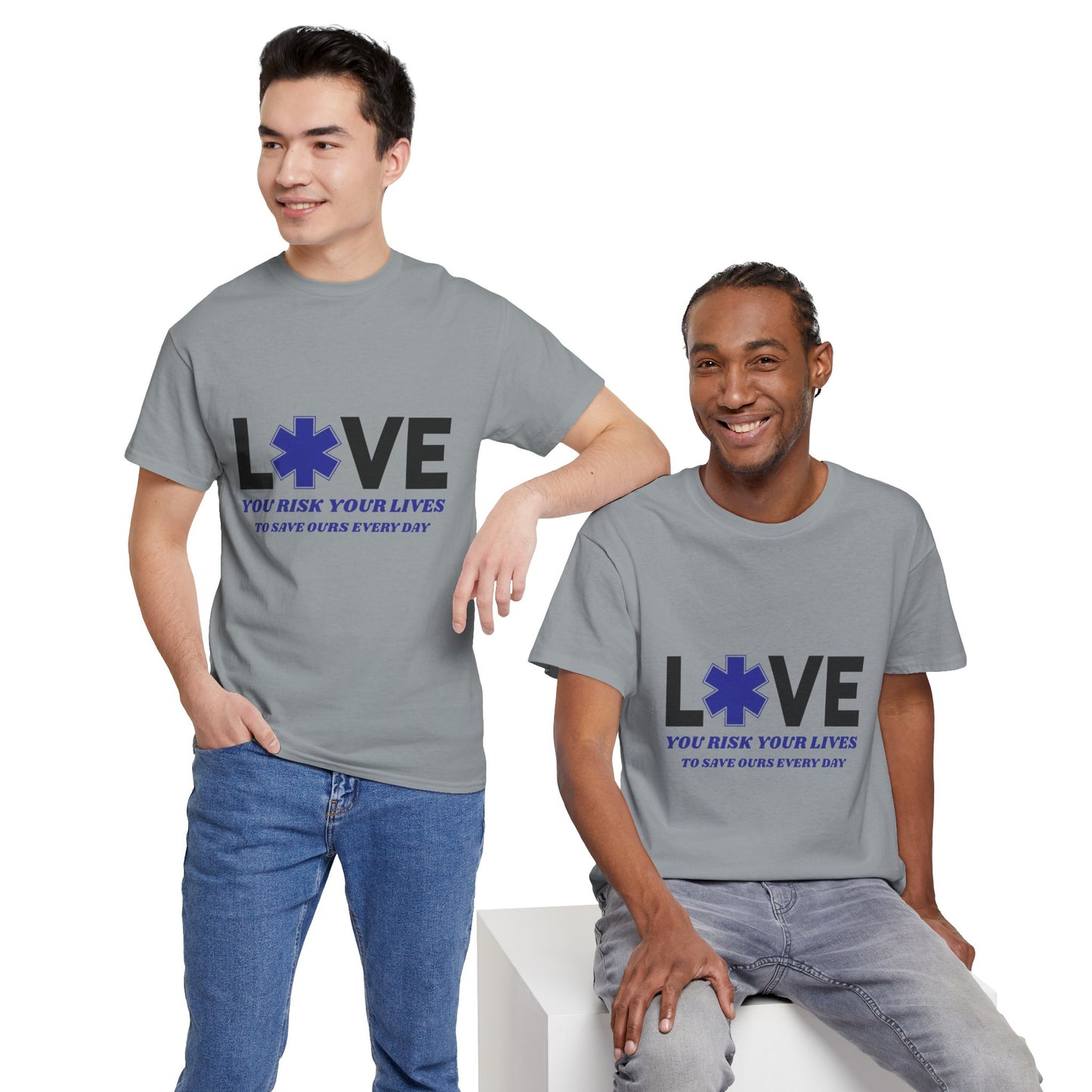 EMS Duty Shirt – You Risk It All to Save Lives