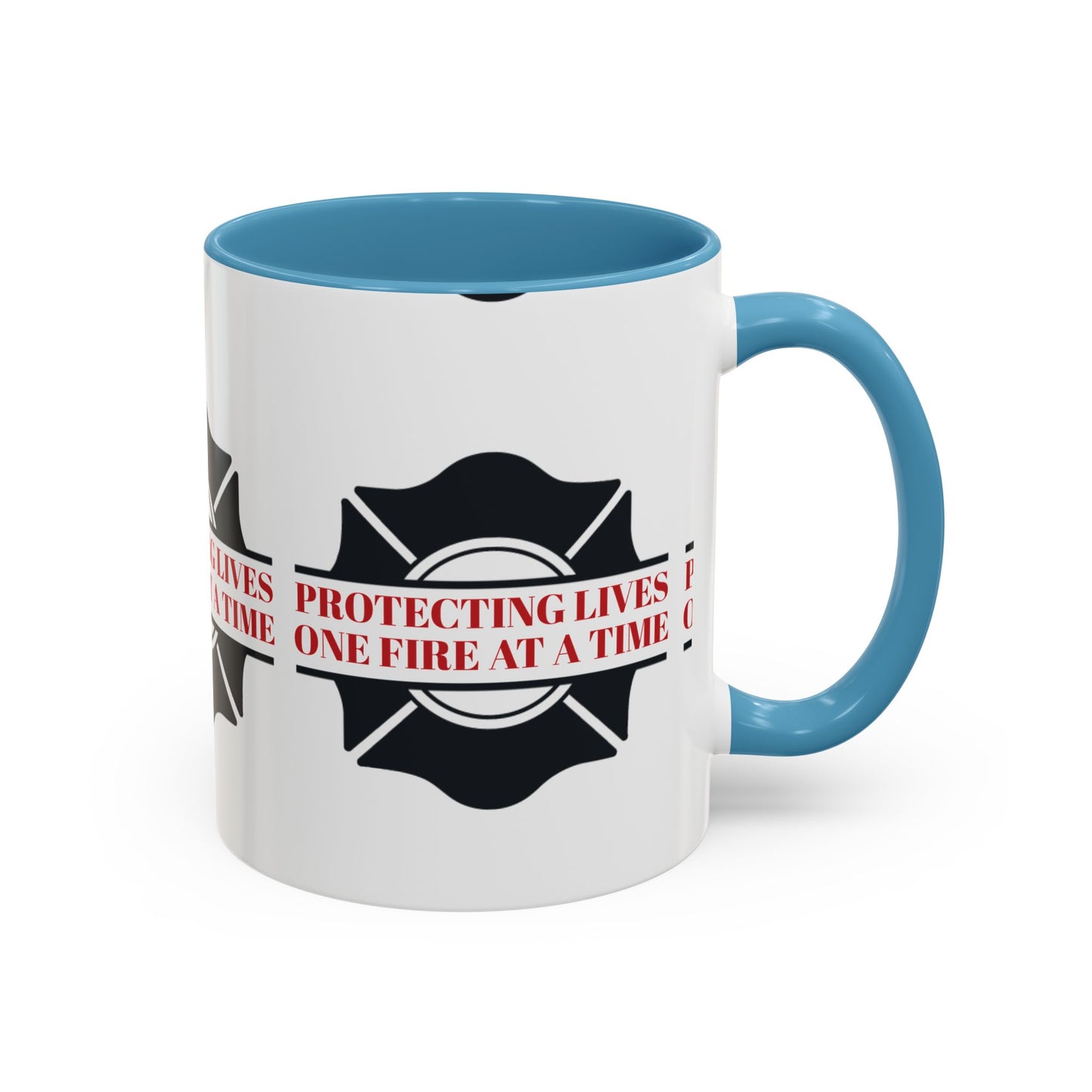Firefighter Accent Coffee Mug – Protecting lives, one fire at a time