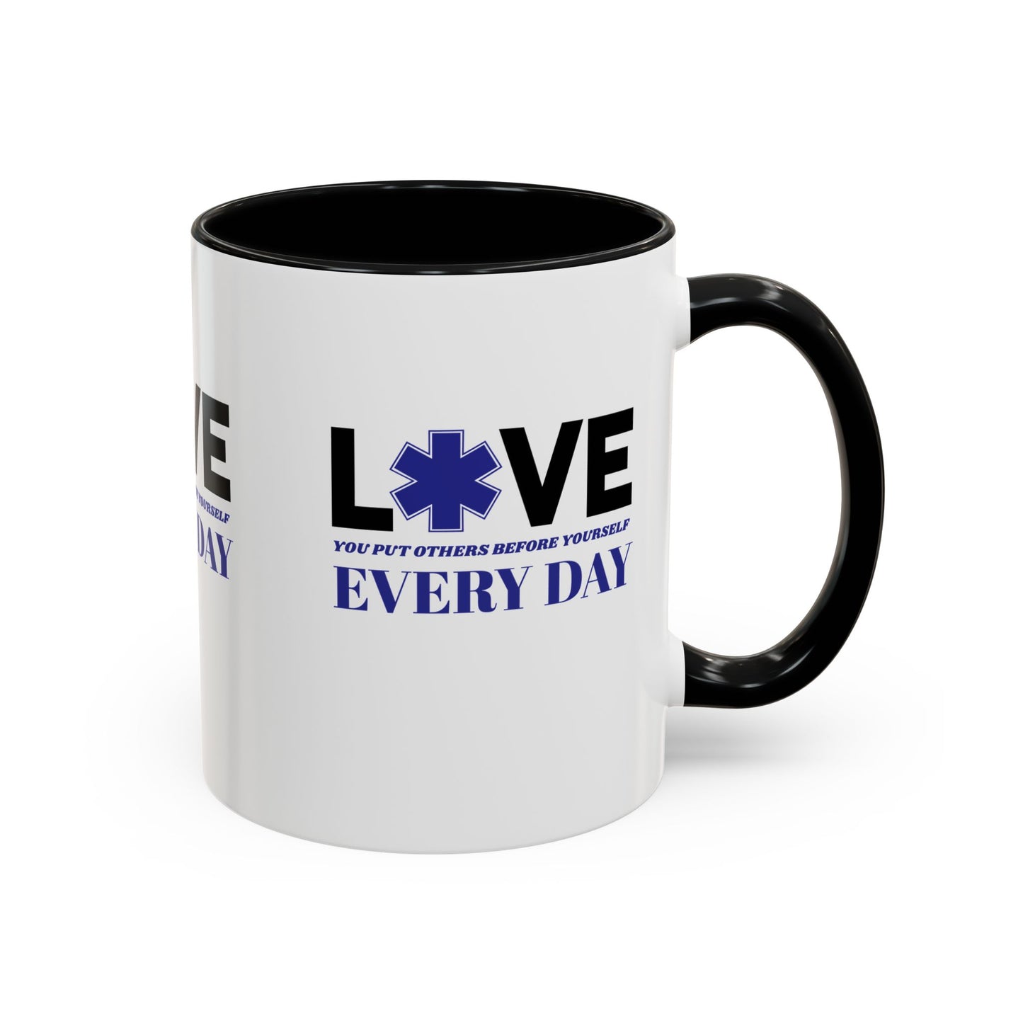 EMS Accent Coffee Mug – You put others before yourself every day