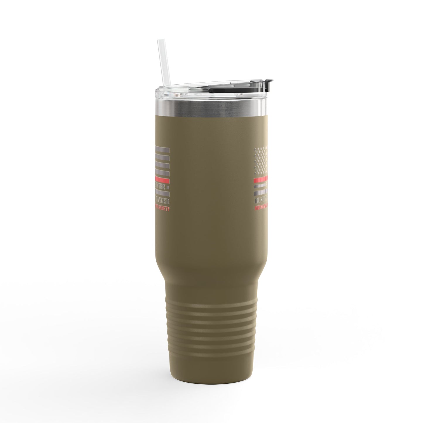 Firefighter Insulated Travel Mug, 40oz – Rushing into danger, bringing others to safety