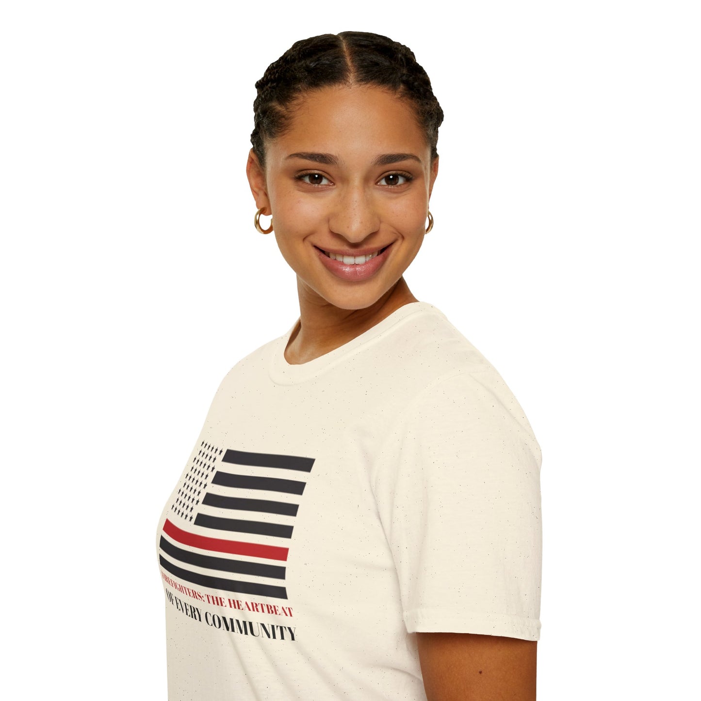 Firefighter Softstyle T-Shirt – Firefighters: The heartbeat of every community