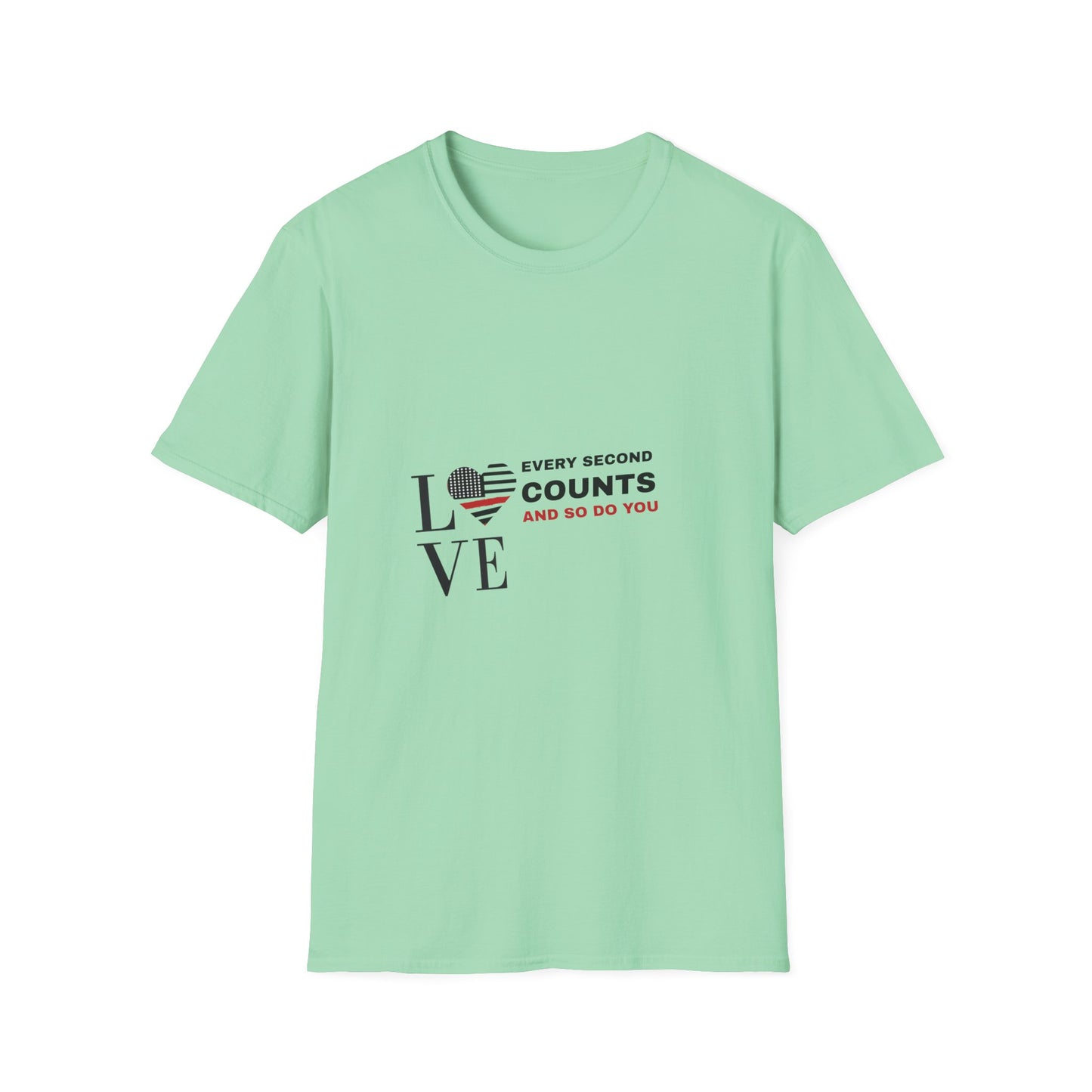 Firefighter Softstyle T-Shirt – Every second counts, and so do you