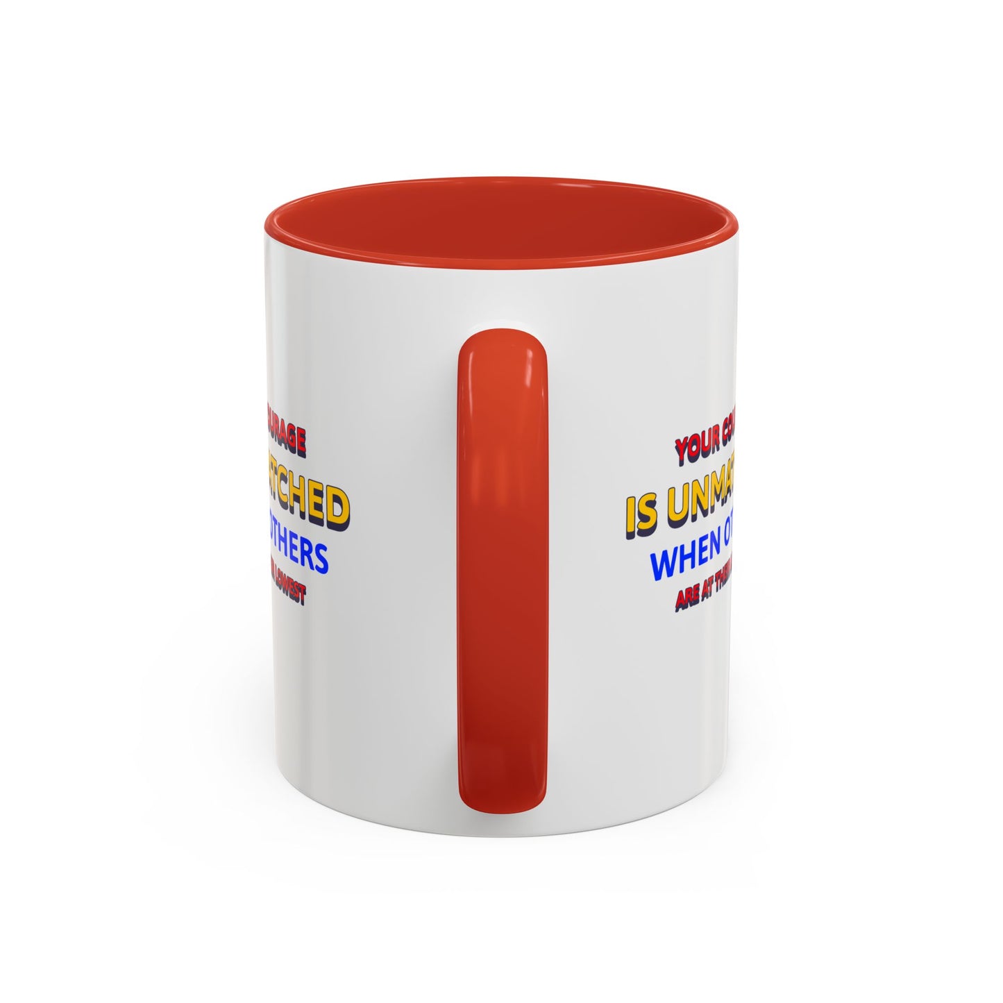 EMS Accent Coffee Mug – Your courage is unmatched when others are at their lowest