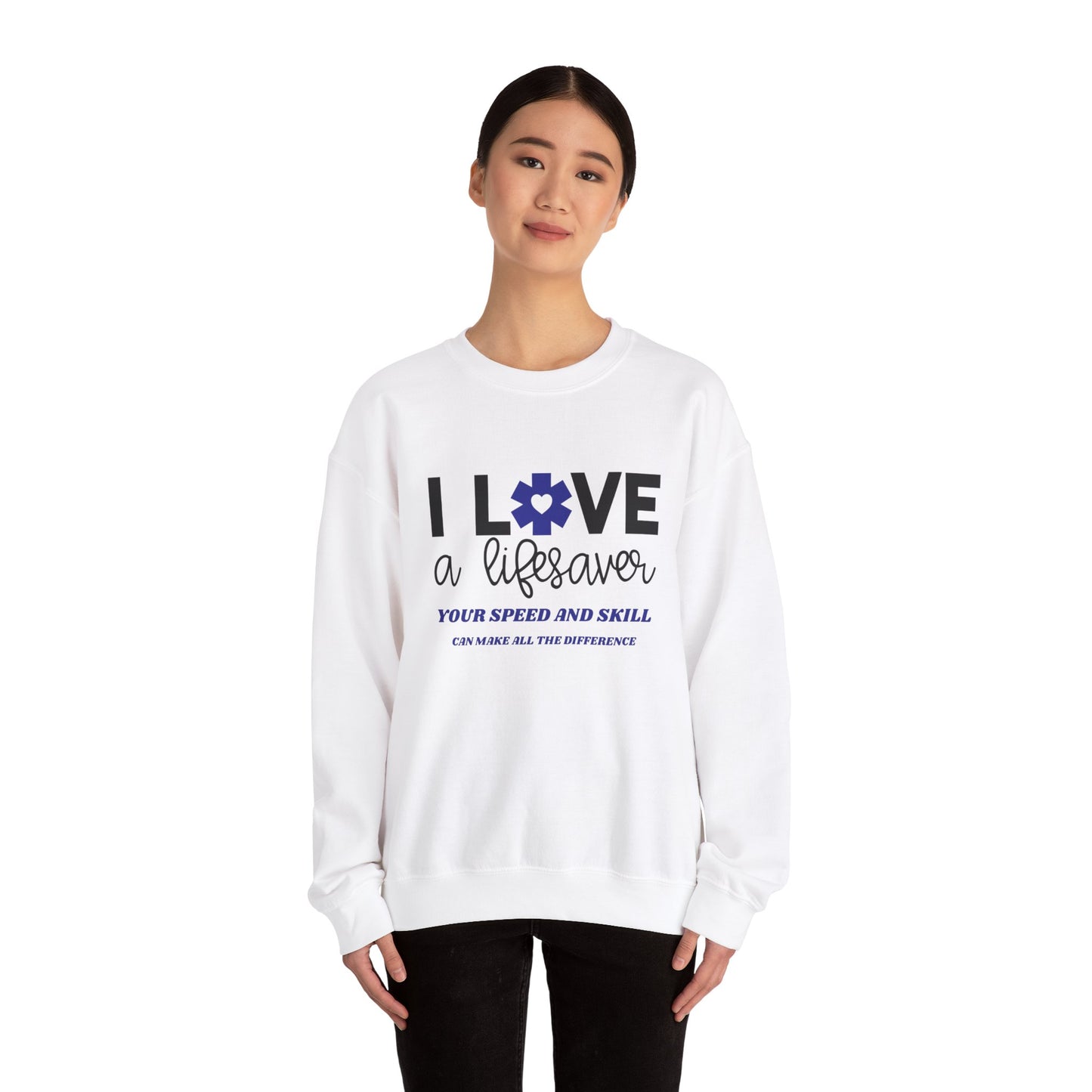 EMS Unisex Crewneck Sweatshirt – Your speed and skill can make all the difference