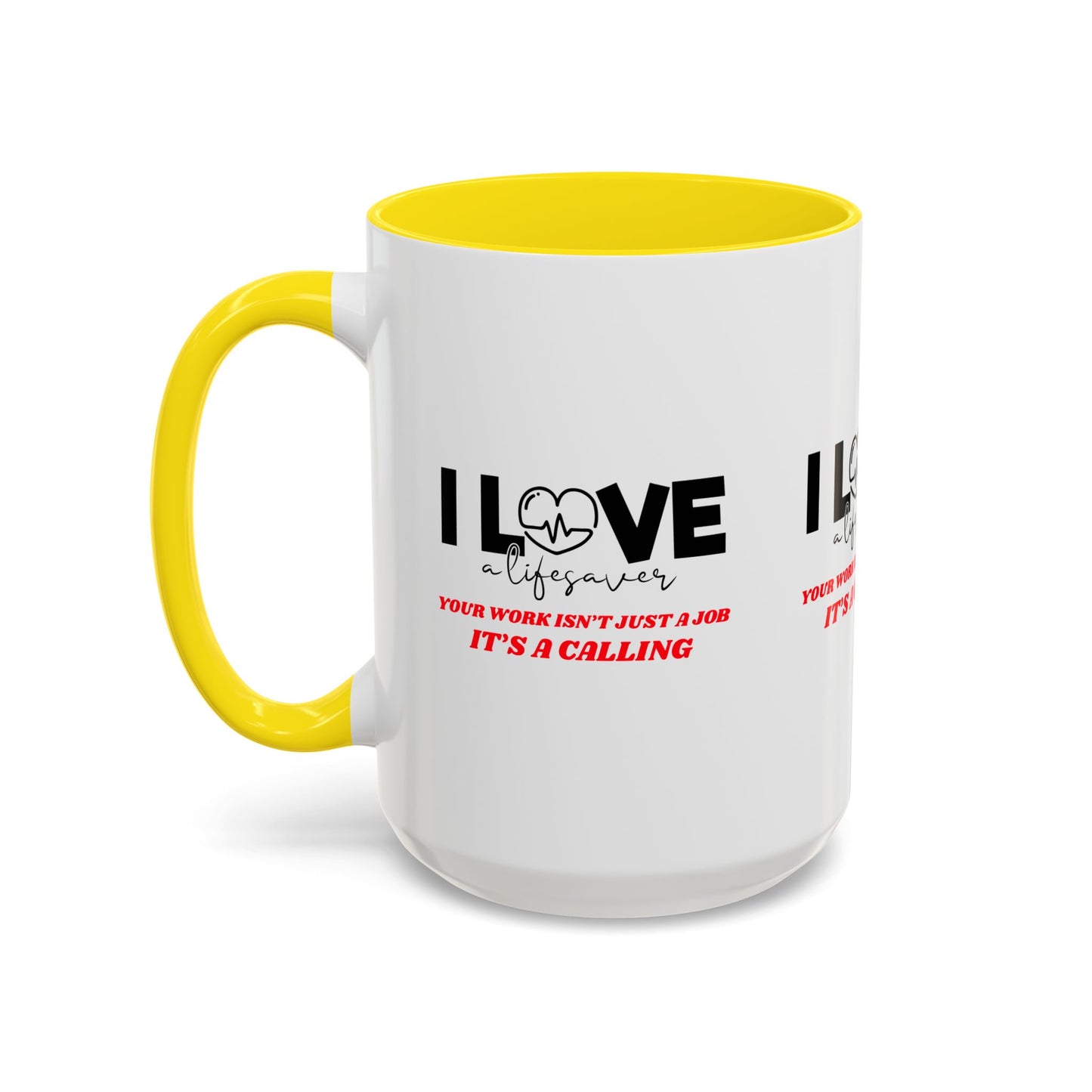 EMS Accent Coffee Mug – Your work isn’t just a job, it’s a calling