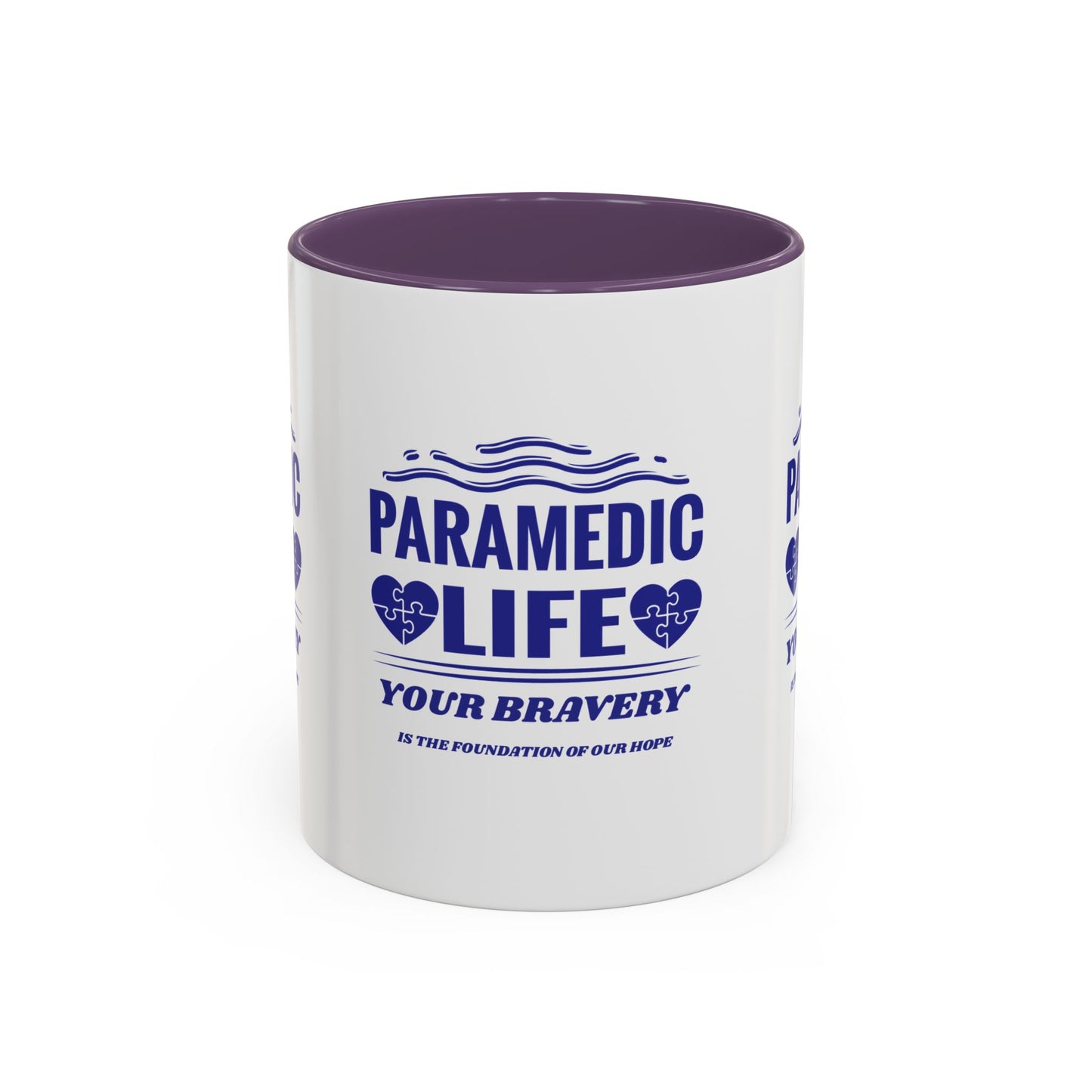 EMS Accent Coffee Mug – Your bravery is the foundation of our hope
