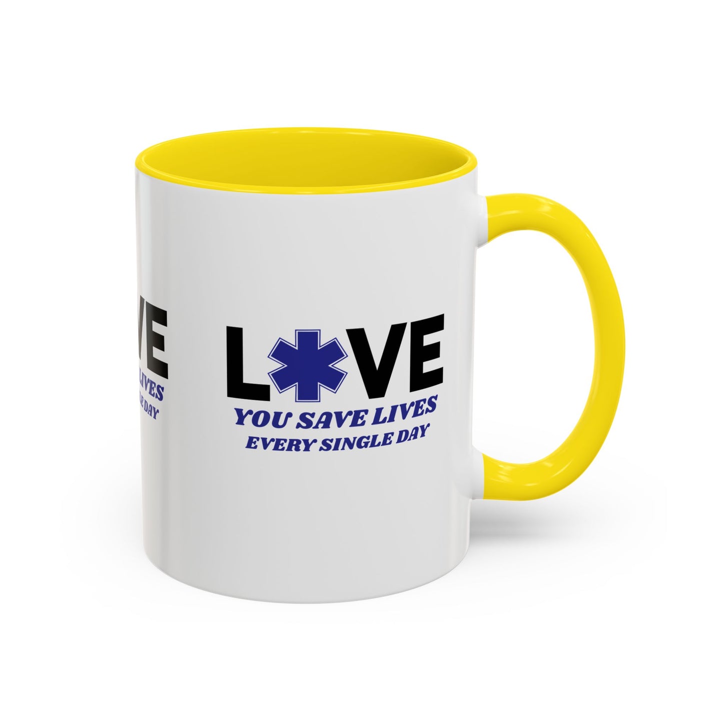 EMS Accent Coffee Mug – You save lives every single day